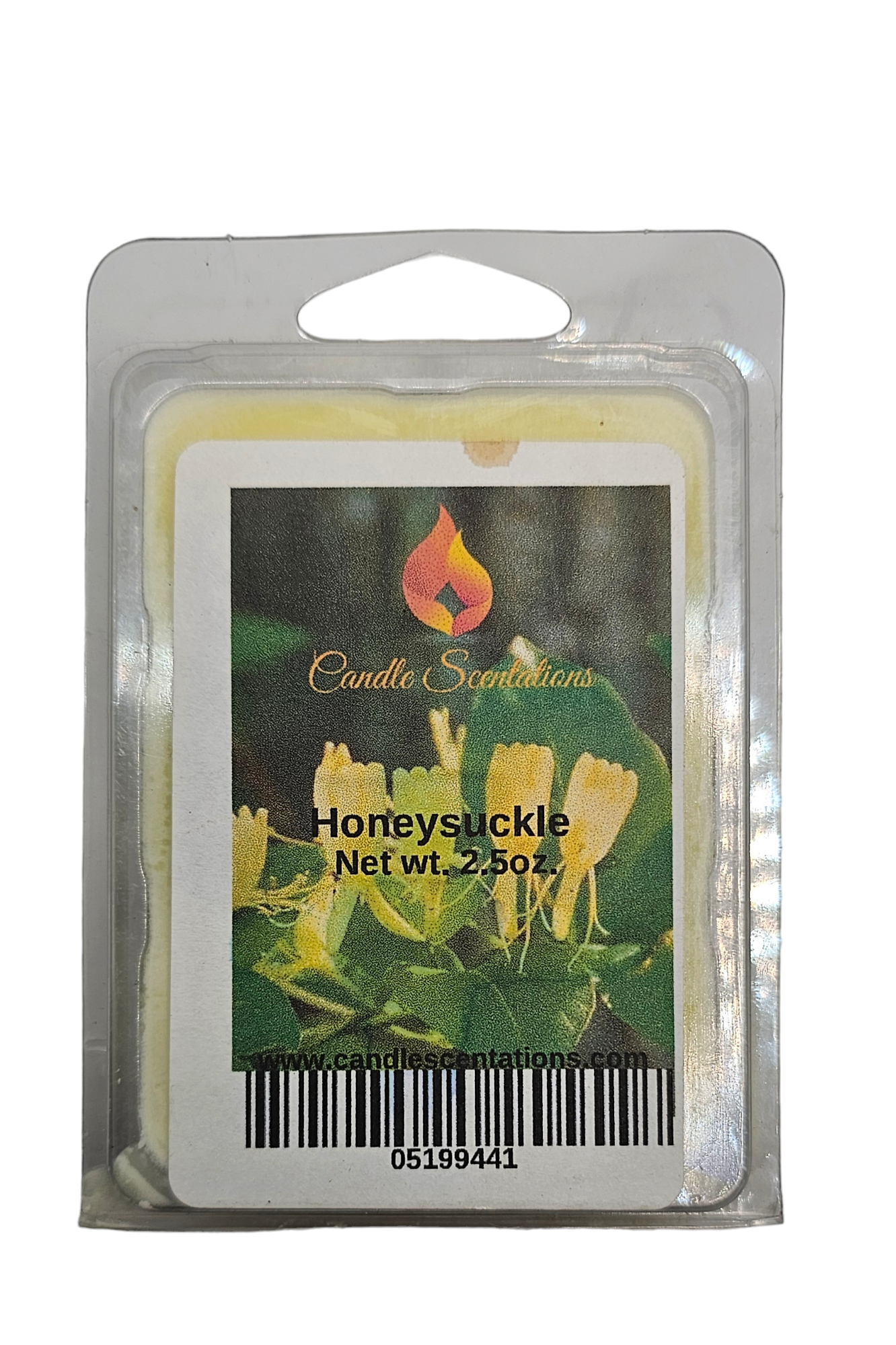 Honeysuckle 2.5oz. Wax Melt - Candle Scentations