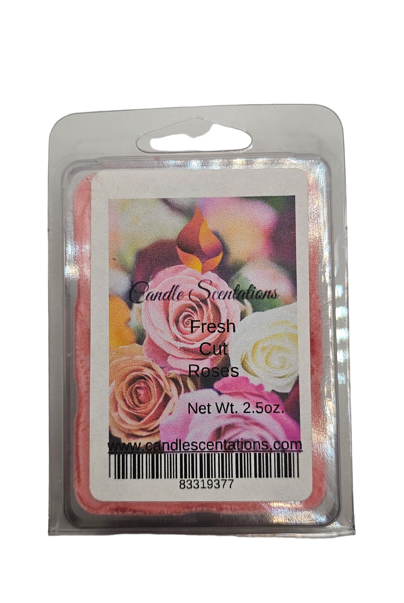 Fresh Cut Roses 2.5oz. Wax Melt - Candle Scentations