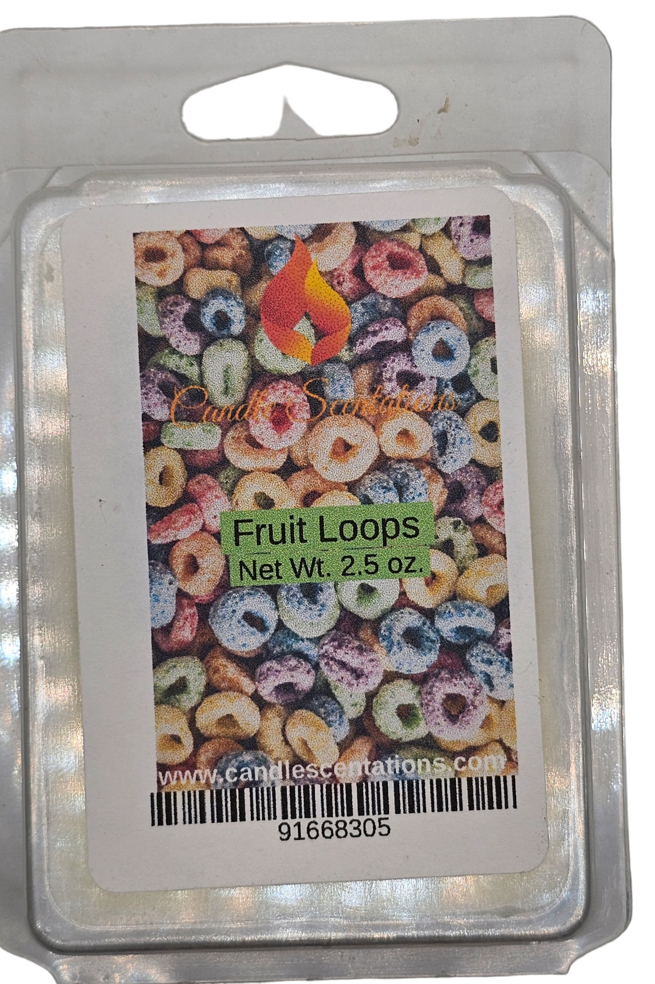 Fruit Loops 2.5 oz. Wax Melts - Candle Scentations