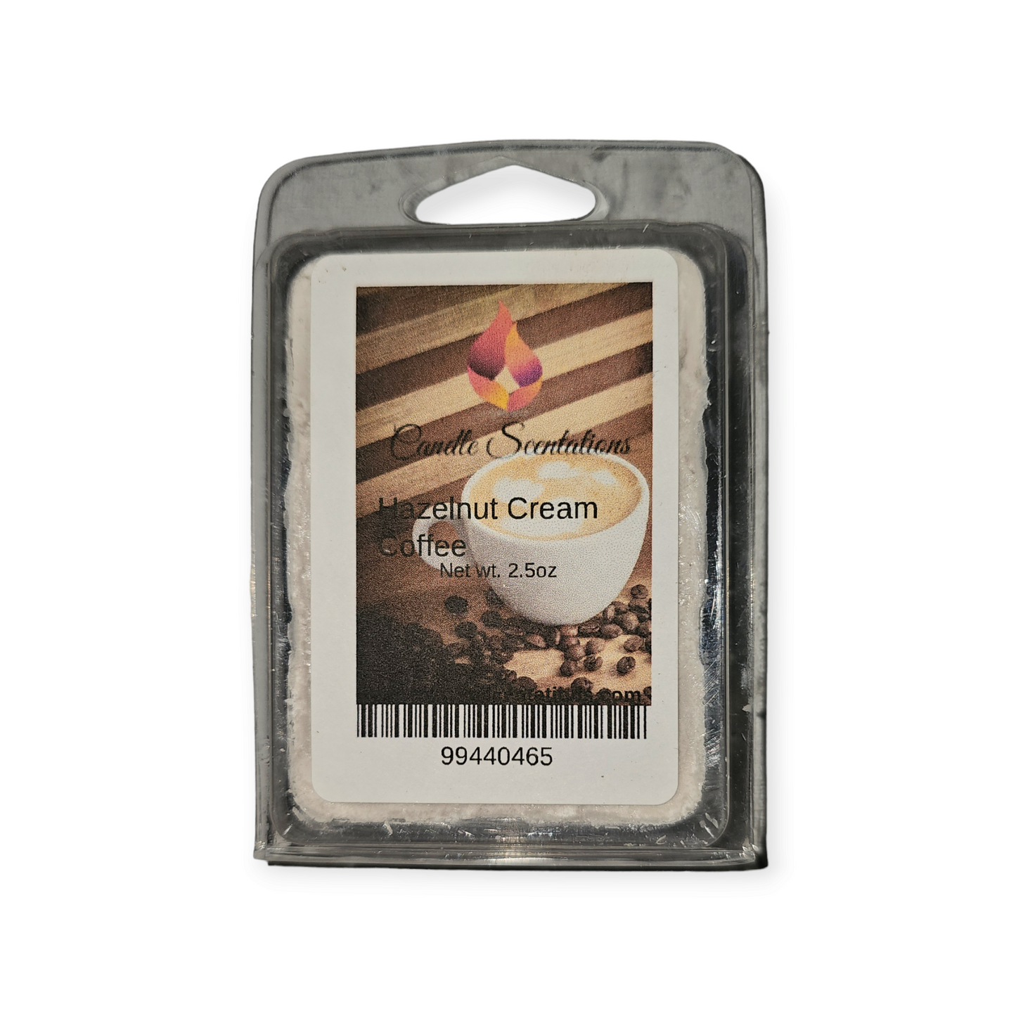 Hazelnut Cream Coffee 2.5oz. Wax Melt - Candle Scentations