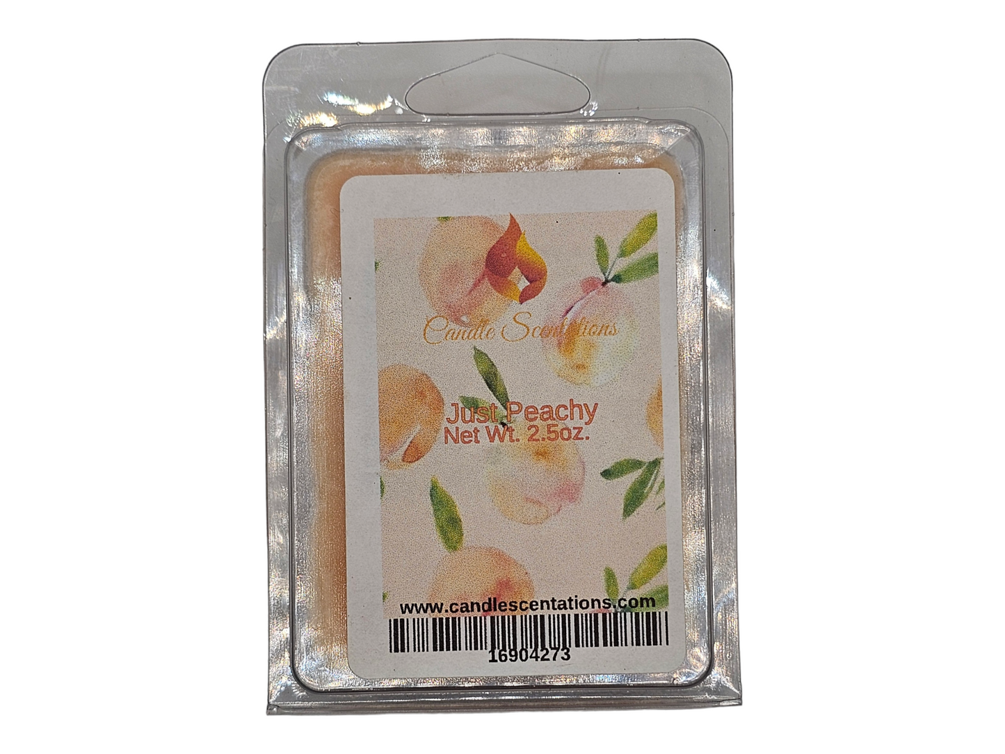 Just Peachy 2.5oz. Wax Melt - Candle Scentations