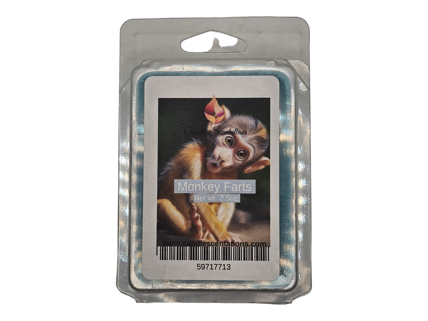 Monkey Farts 2.5oz. Wax Melt - Candle Scentations