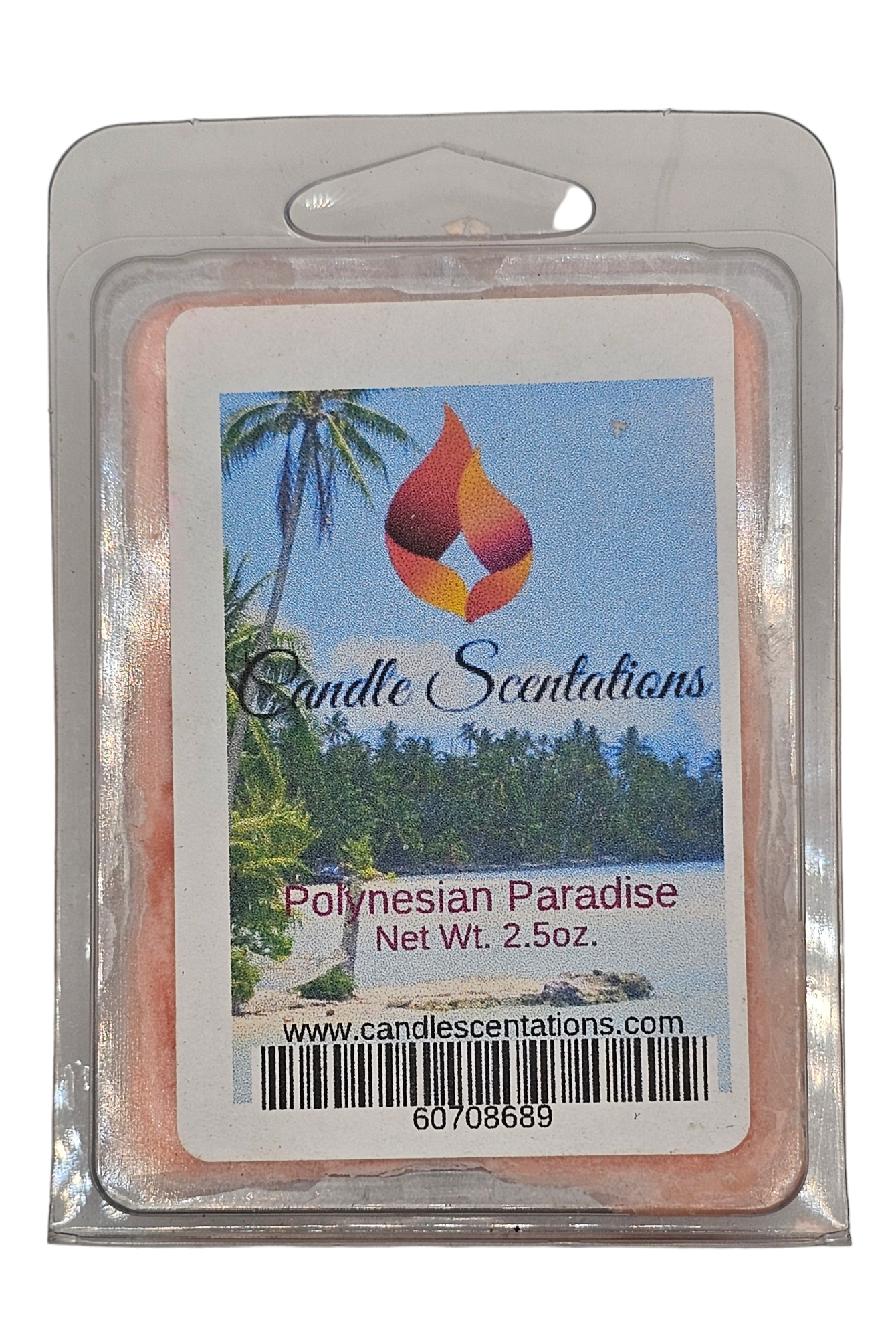 Polynesian Paradise 2.5oz. Wax Melt - Candle Scentations