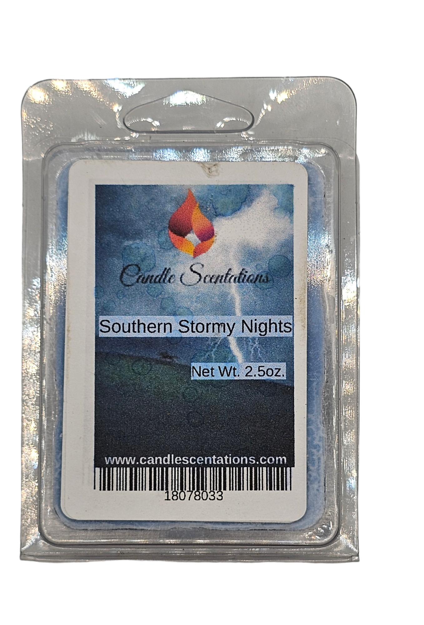 Southern Stormy Nights 2.5oz. Wax Melt - Candle Scentations