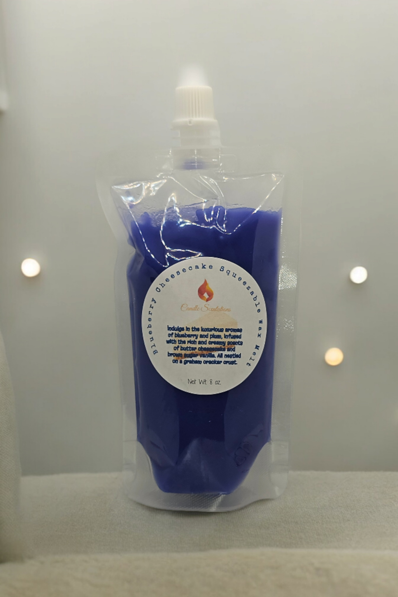 Blueberry Cheesecake Squeezable Wax Melt 8oz.
