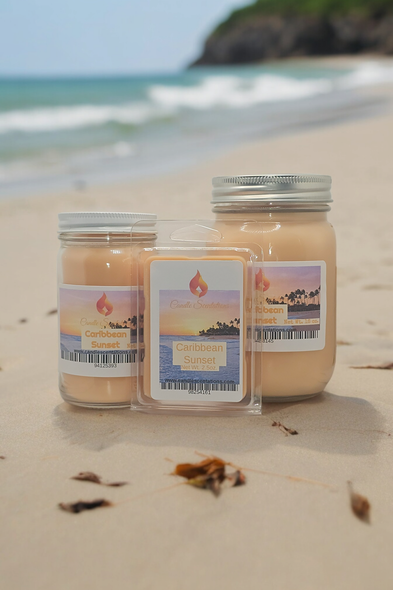 Caribbean Sunset 16oz. Candle
