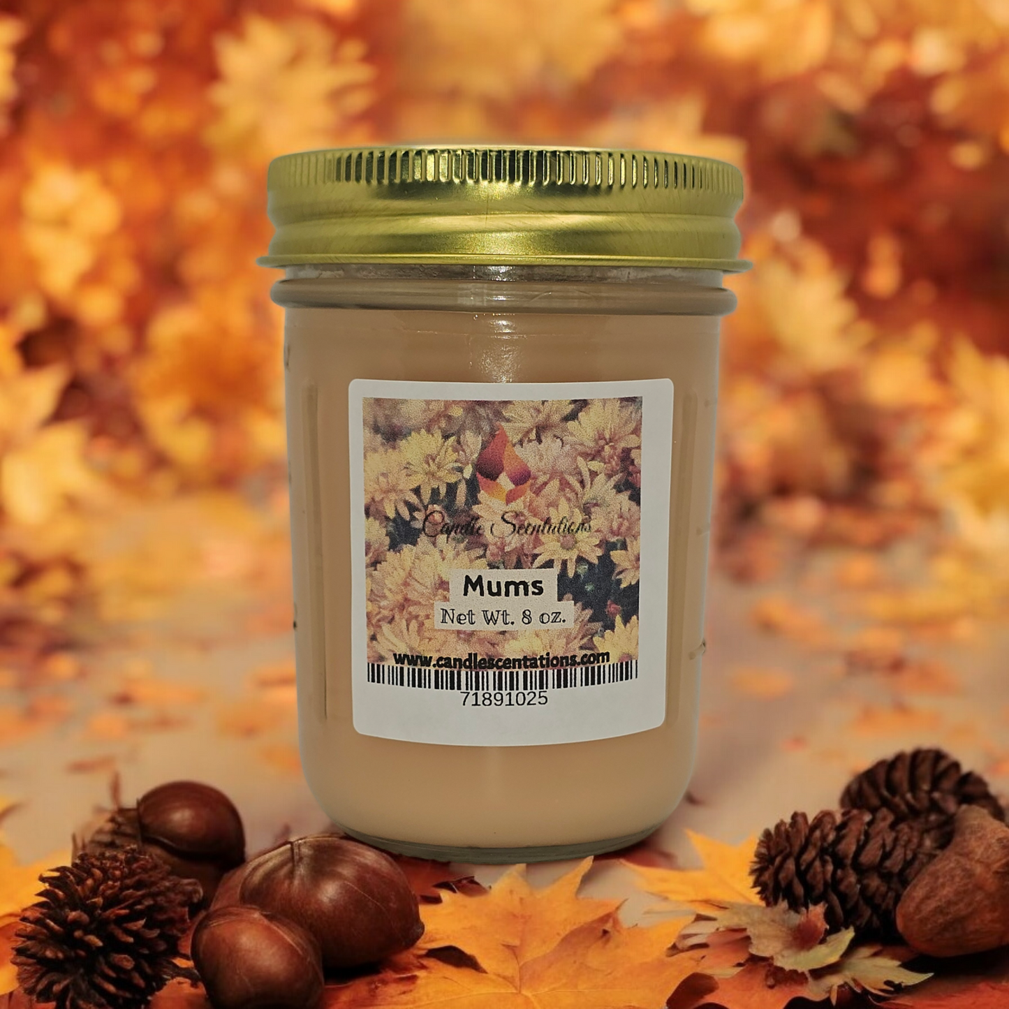 Mums 8 oz. Candle