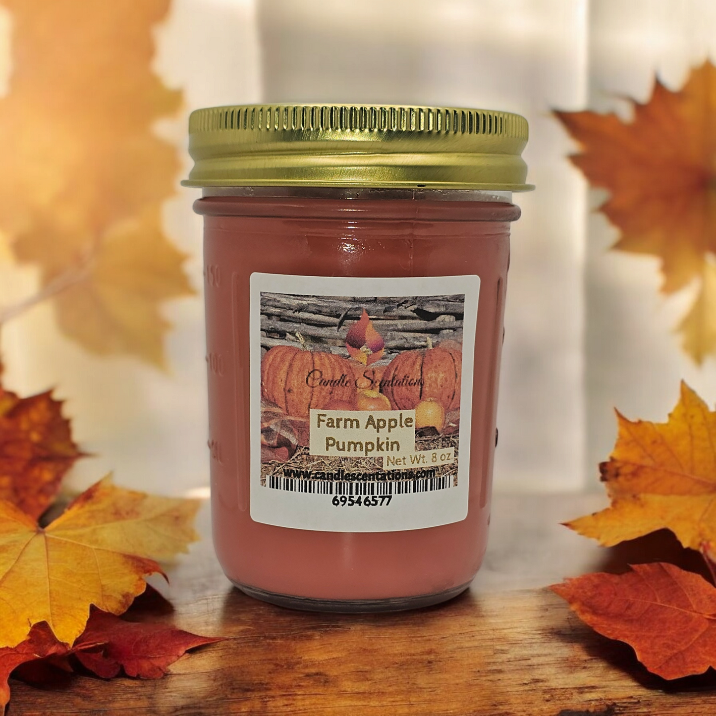 Farm Apple Pumpkin 8 oz. Candle