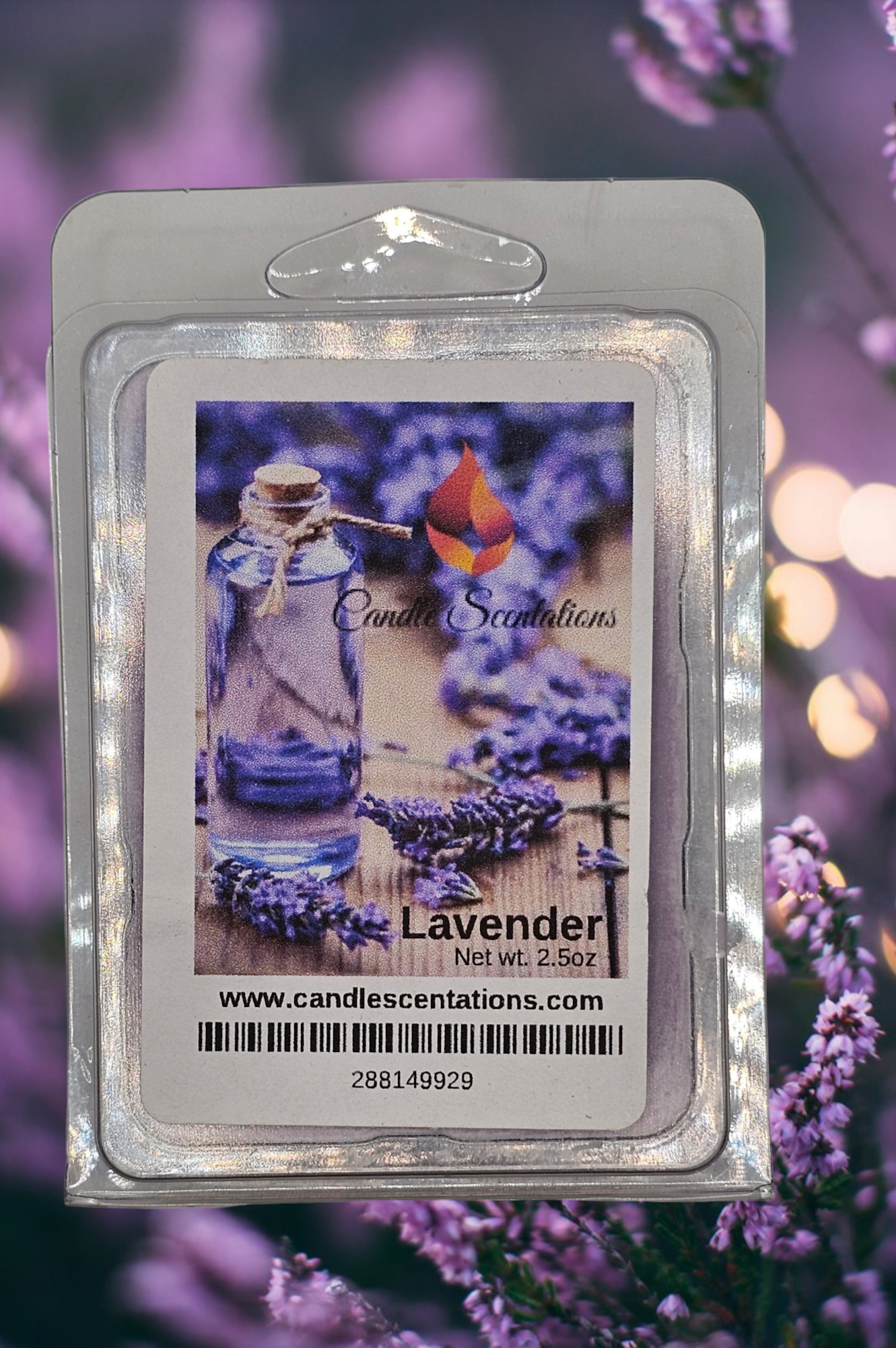 Lavender 2.5oz. Wax Melt