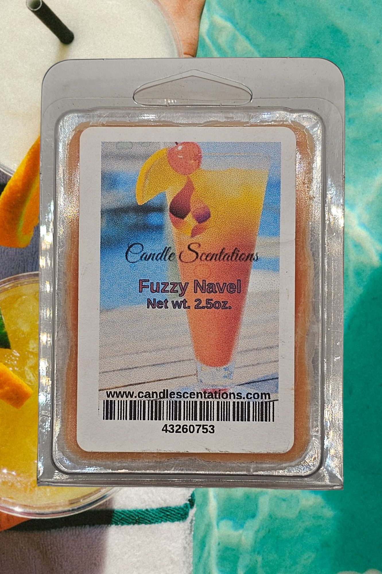 Fuzzy Navel 2.5oz. Wax Melt