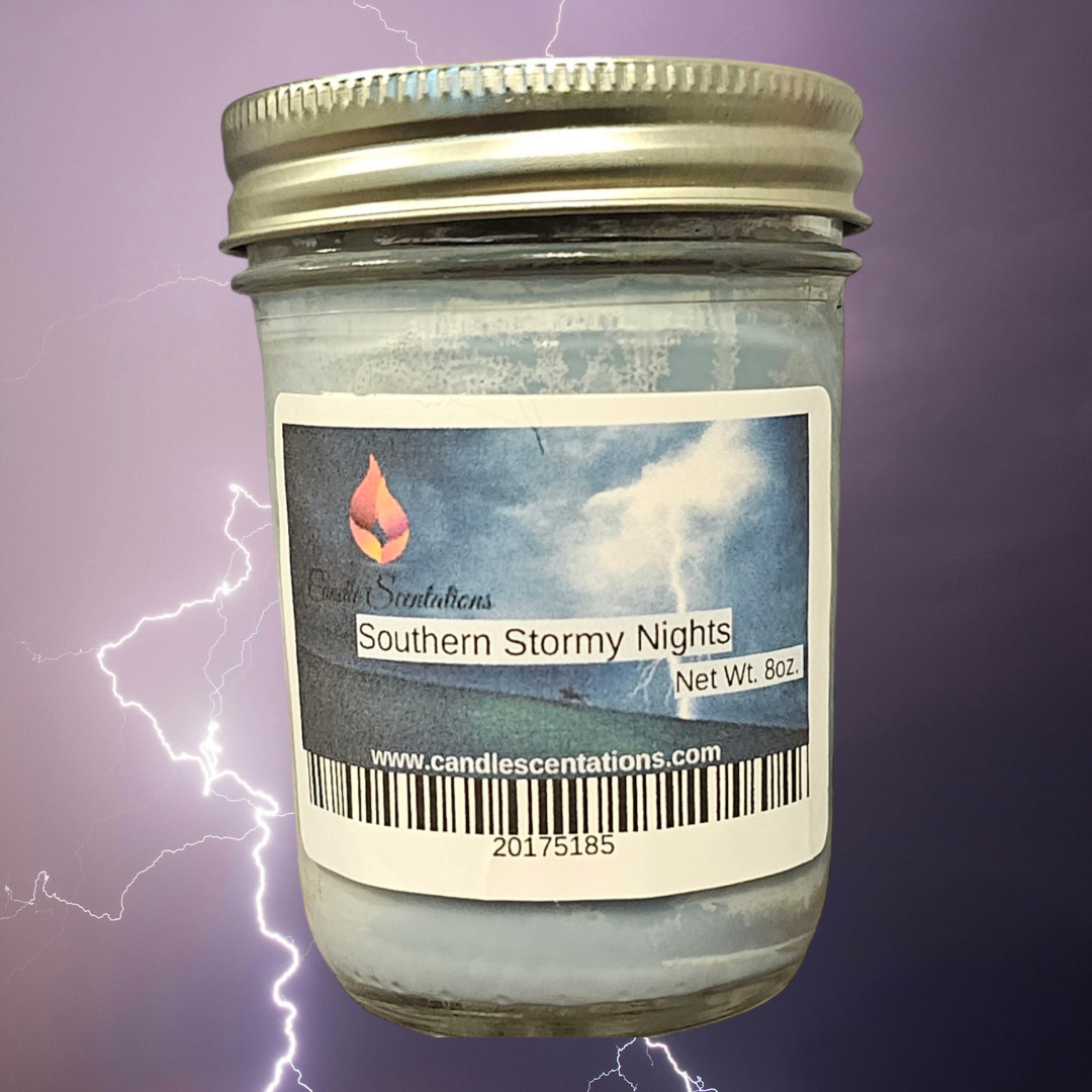 Southern Stormy Nights 8oz. Candle