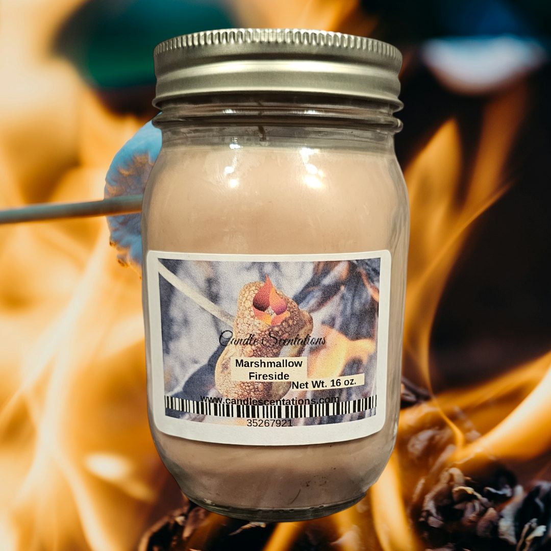 Marshmallow Fireside 16oz. Candle