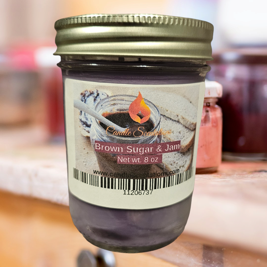 Brown Sugar & Jam 8oz. Candle
