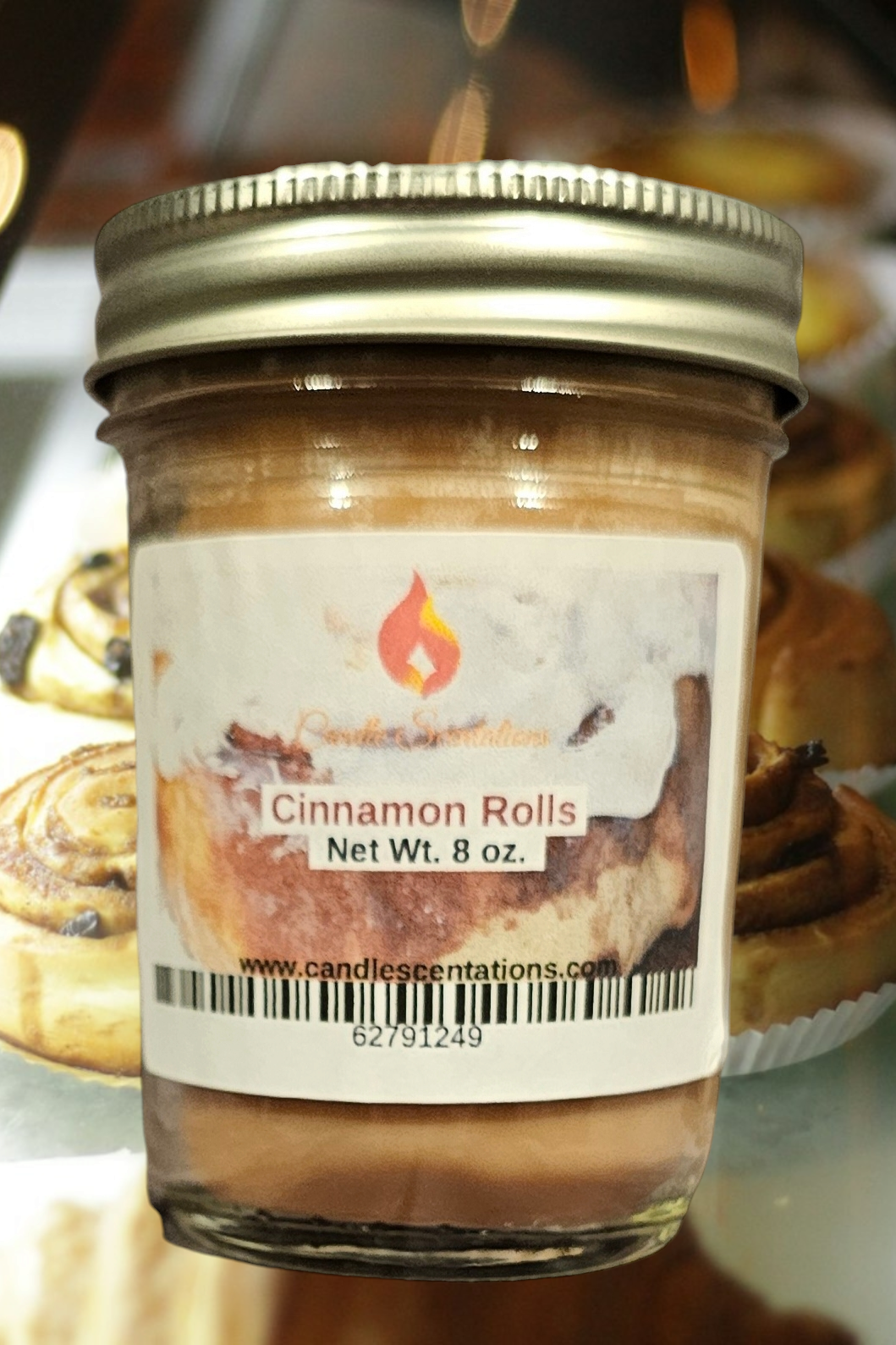 Cinnamon Rolls 8oz. Candle