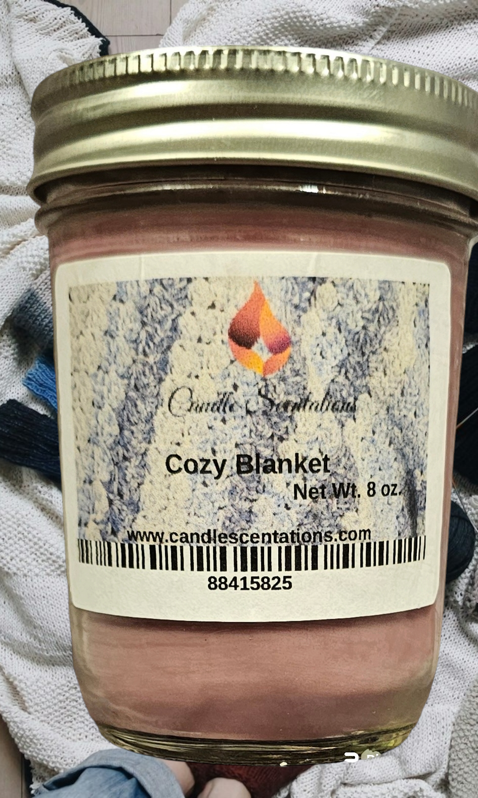 Cozy Blanket 8oz. Candle