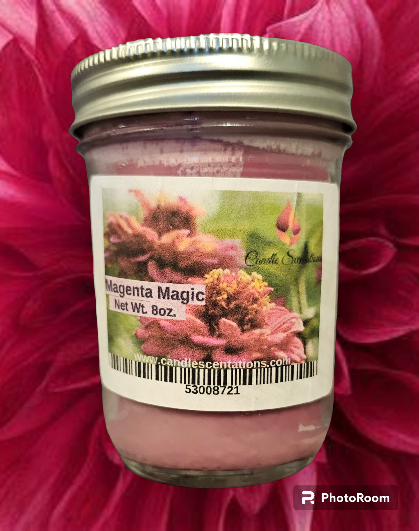 Magenta Magic 8oz. Candle