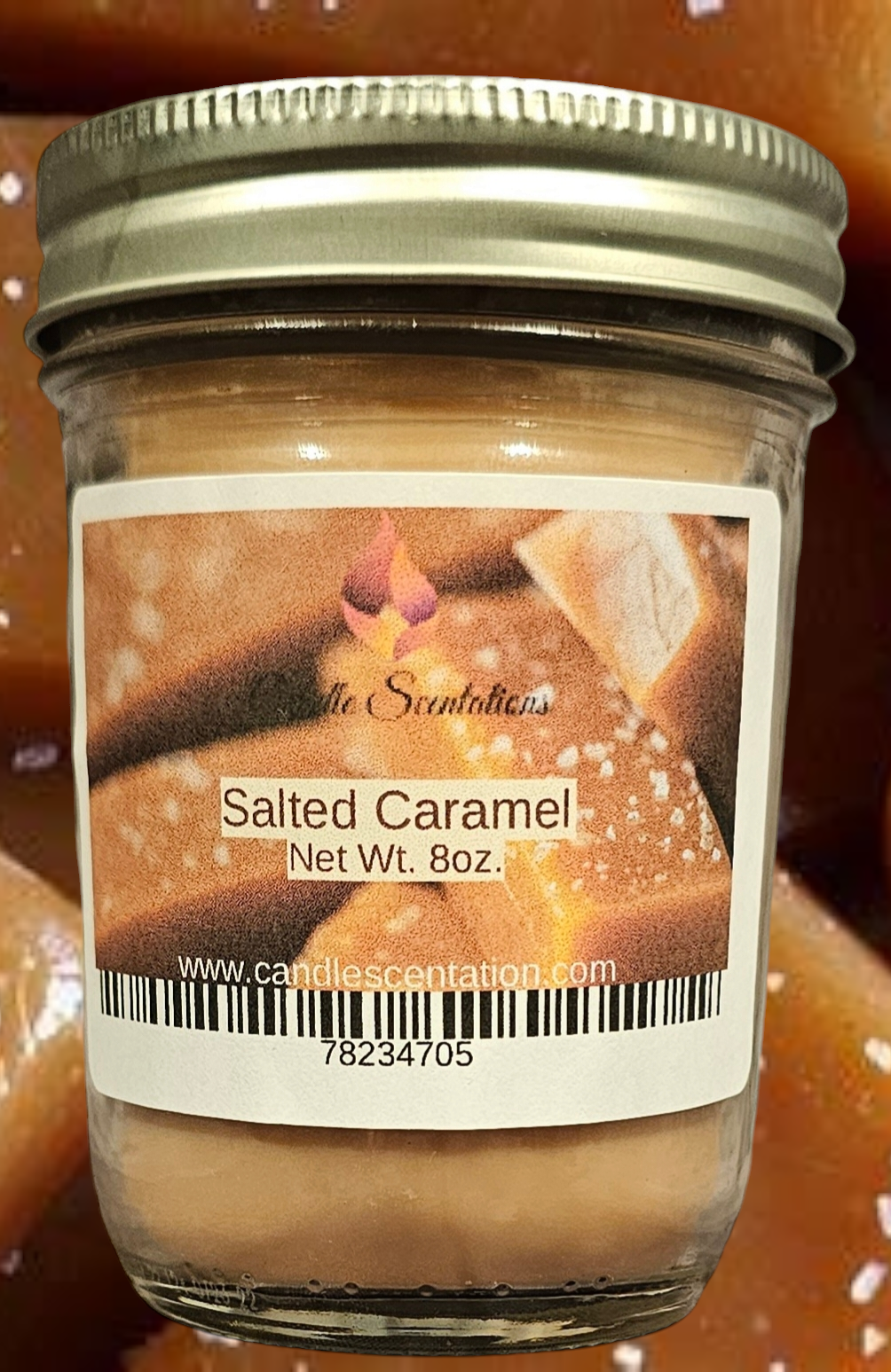 Salted Caramel 8oz. Candle