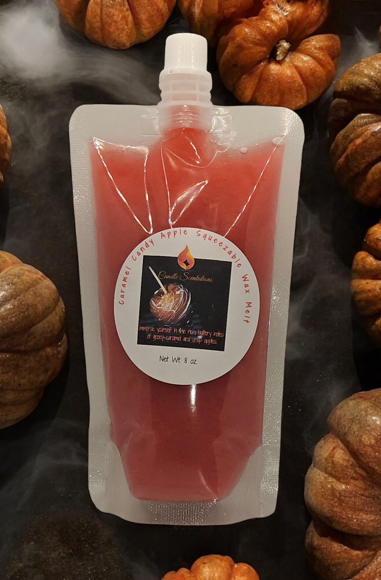 Caramel Candy Apple 8 oz. Squeezable Wax Melt