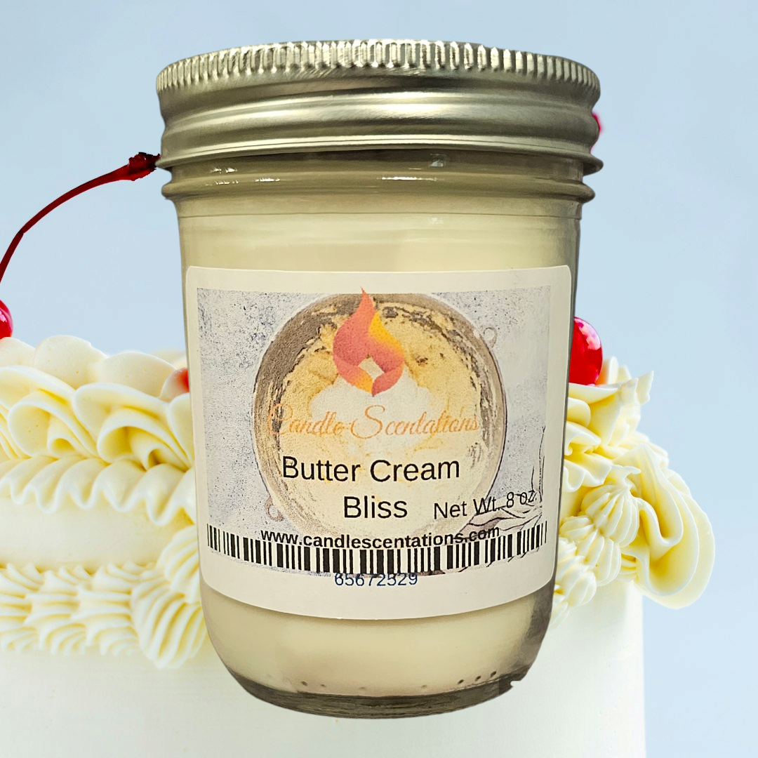 Butter Cream Bliss 8oz. Candle