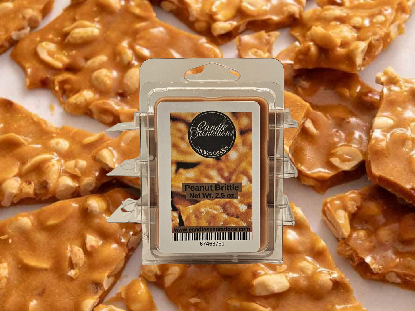 Peanut Brittle 2.5oz. Wax Melt
