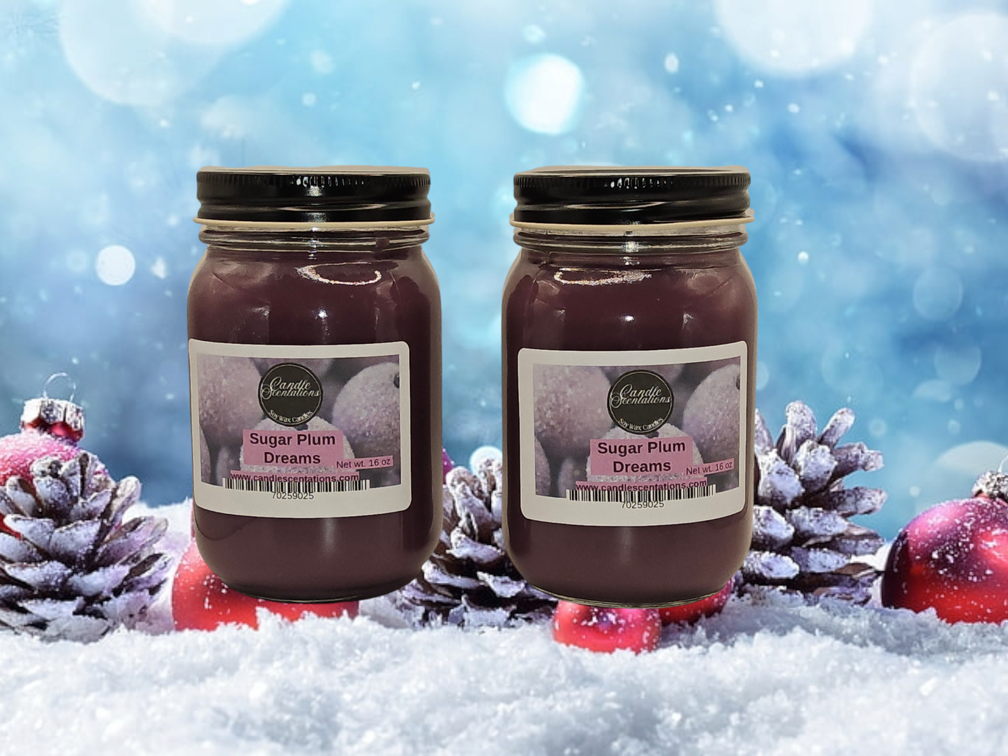 Sugar Plum Dreams 16oz. Candle