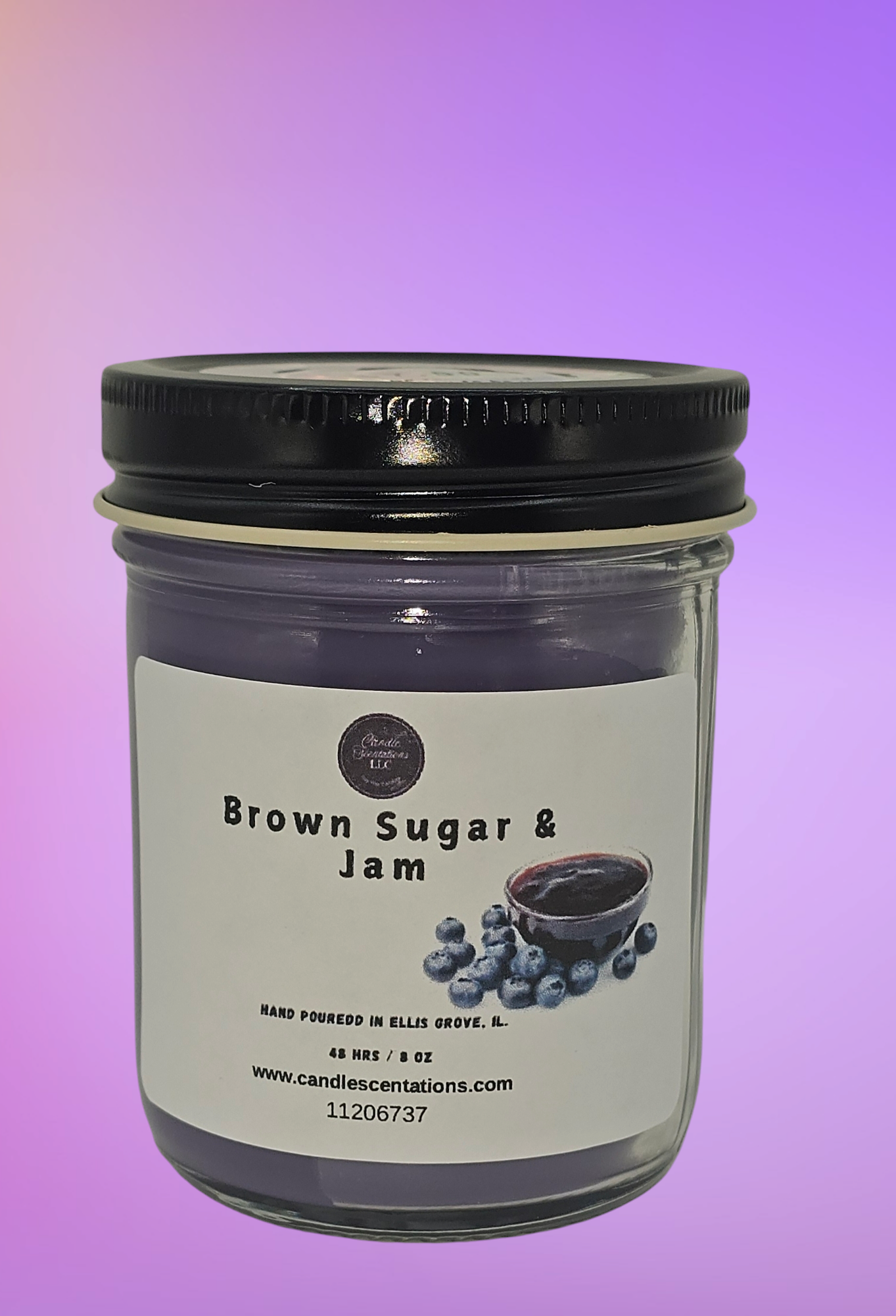 Brown Sugar & Jam 8oz. Candle