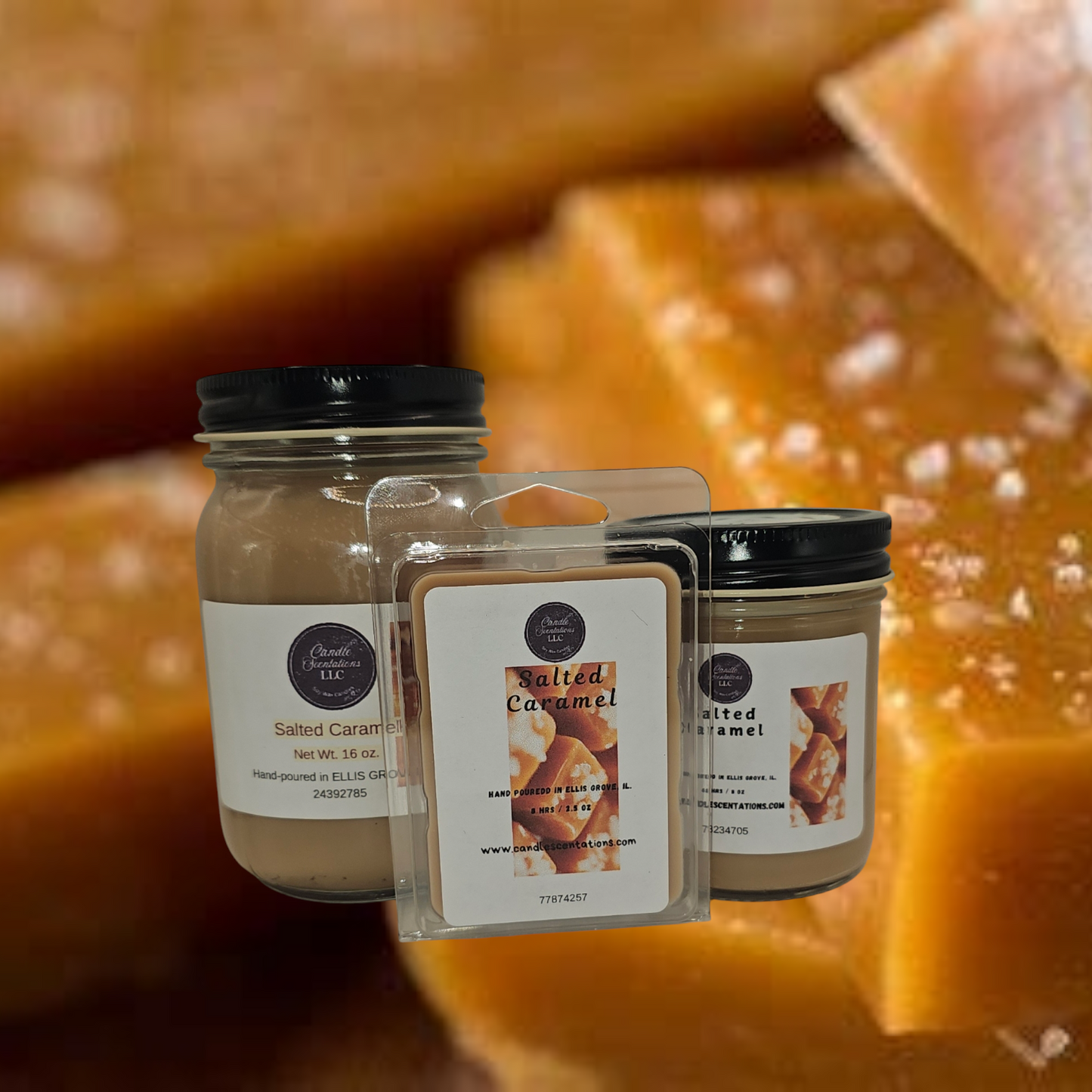 Salted Caramel 8oz. Candle