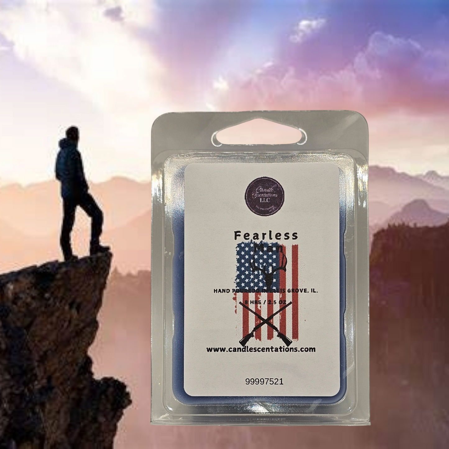 Fearless Man 8 oz. Candle