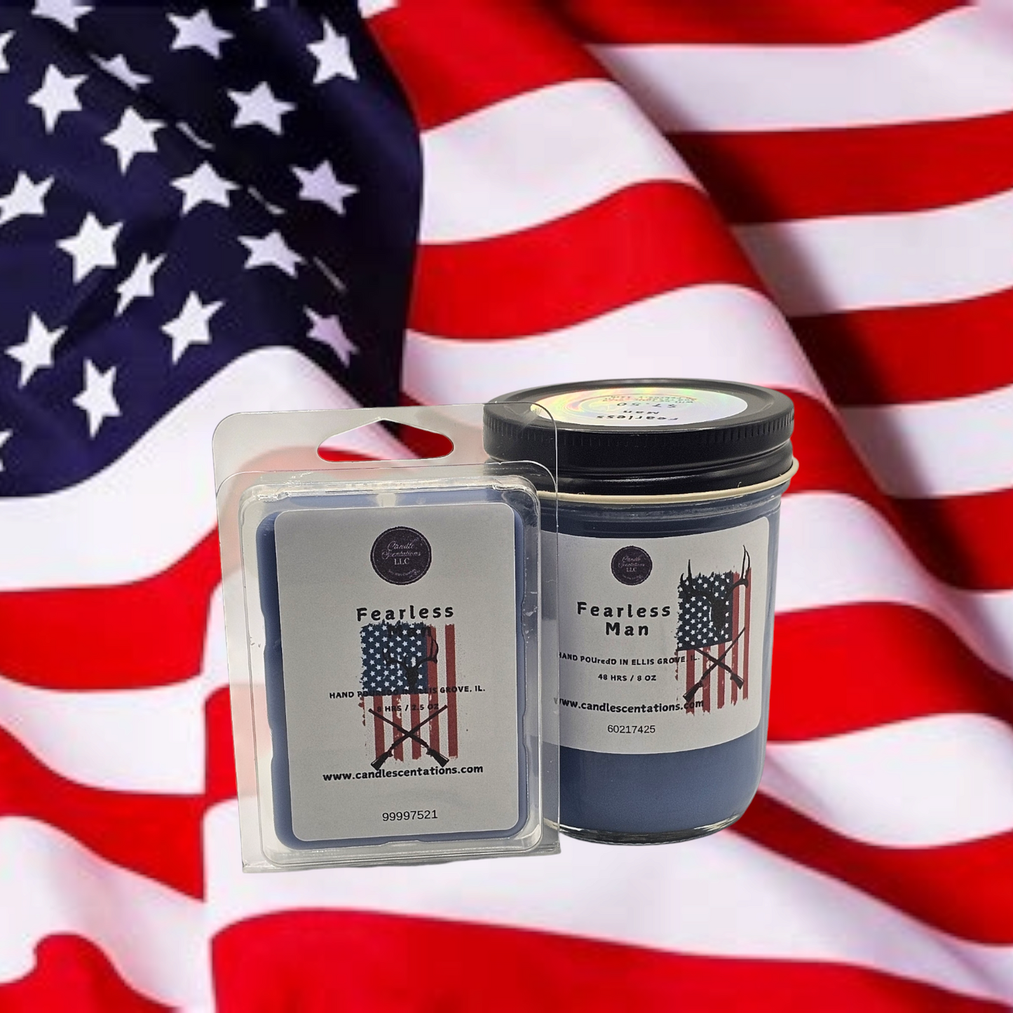 Fearless Man 8 oz. Candle