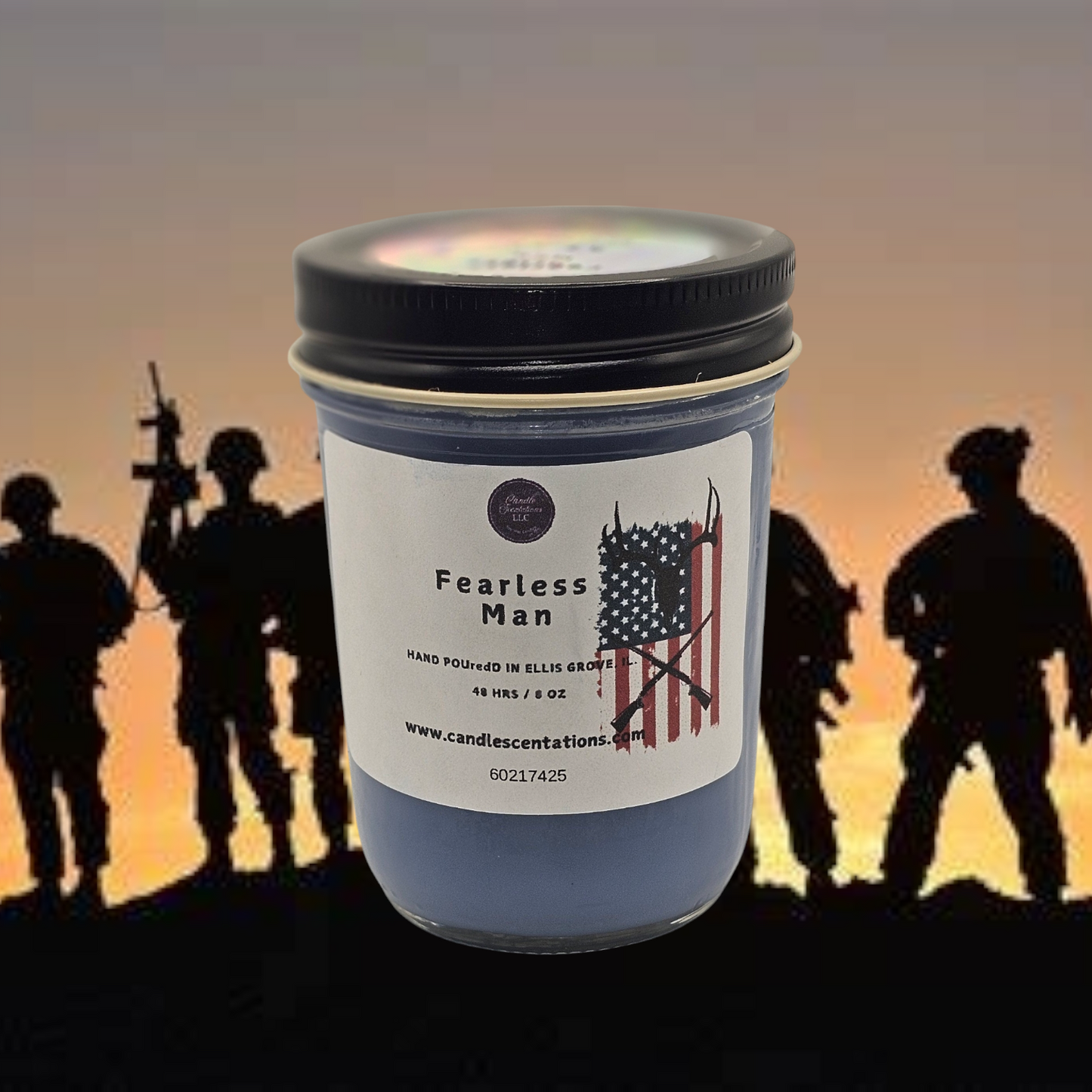 Fearless Man 8 oz. Candle