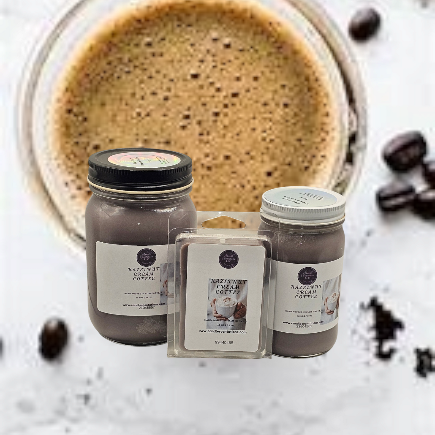 Hazelnut Cream Coffee 16 oz. Candle