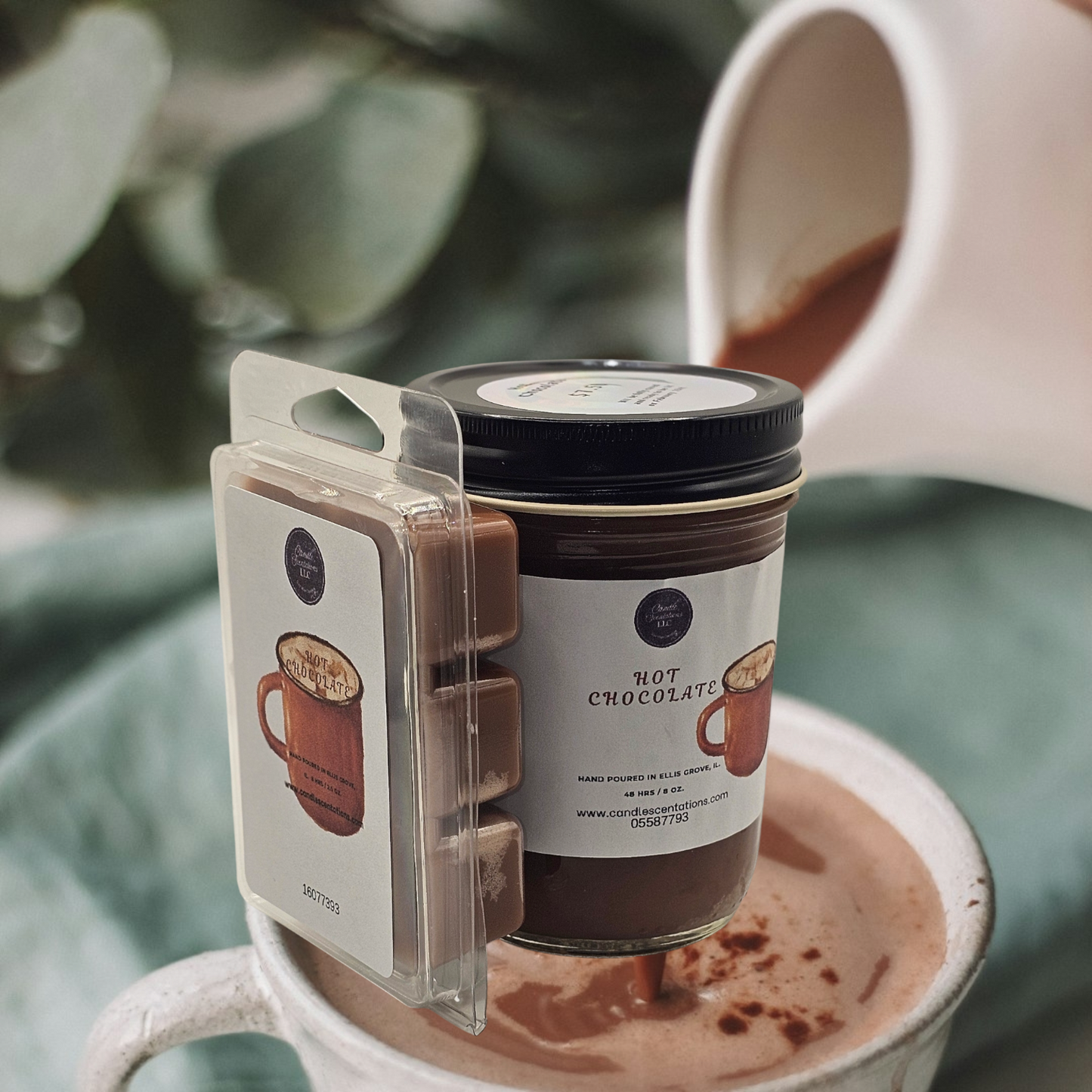 Hot Chocolate 2.5oz. Wax Melt
