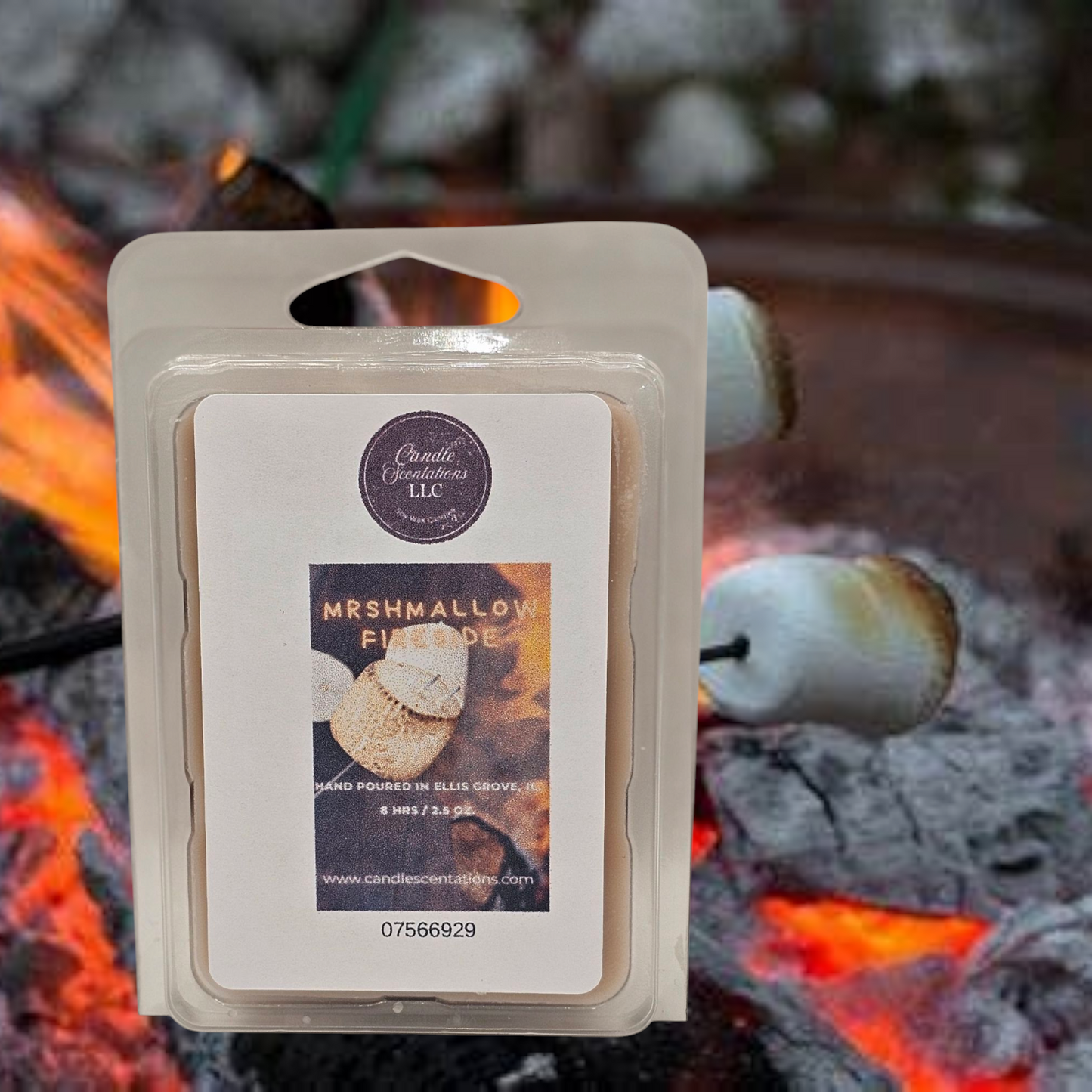 Marshmallow Fireside 2.5oz. Wax Melt