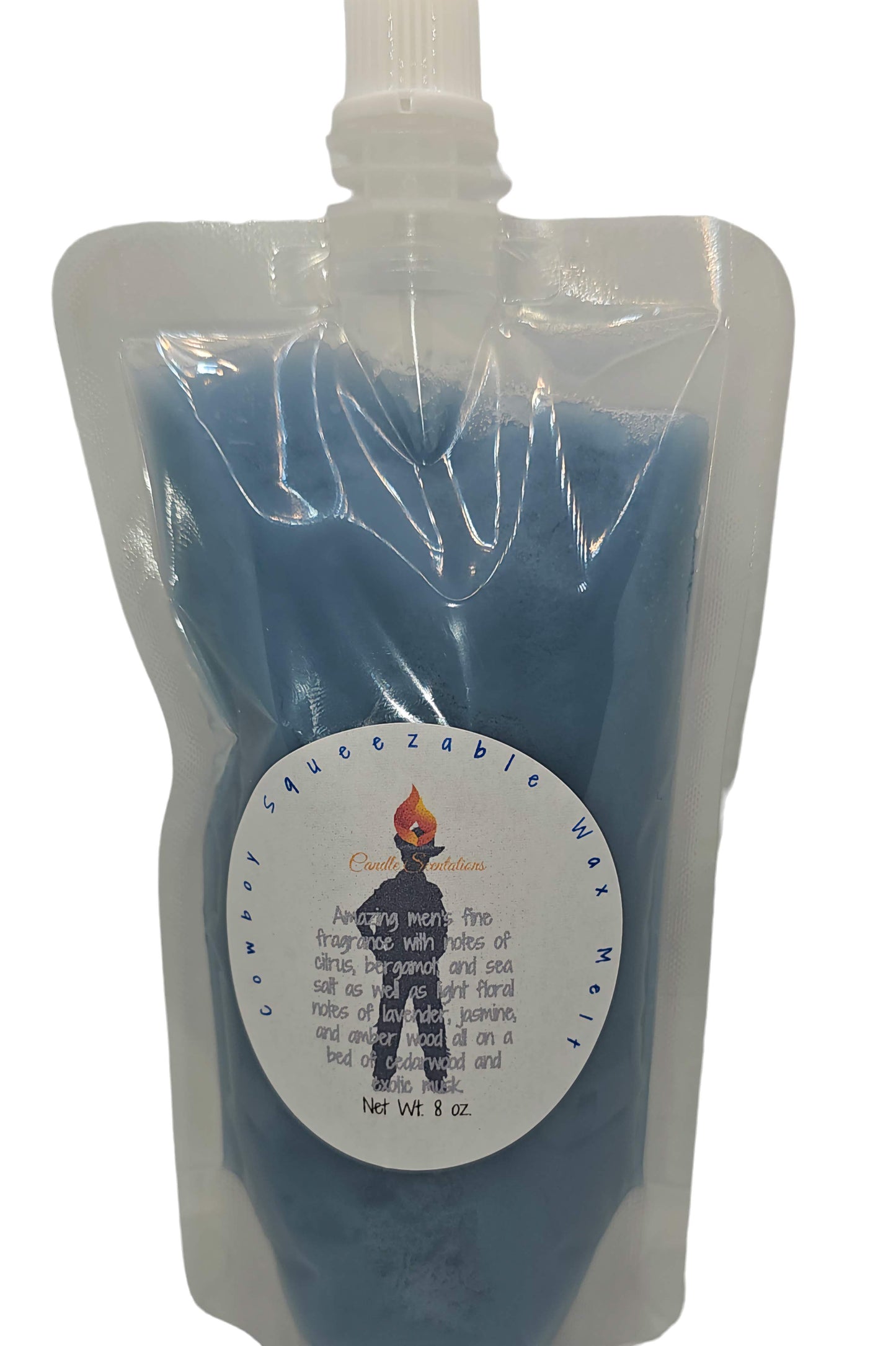 Cowboy Squeezable Wax Melt 8oz. - Candle Scentations