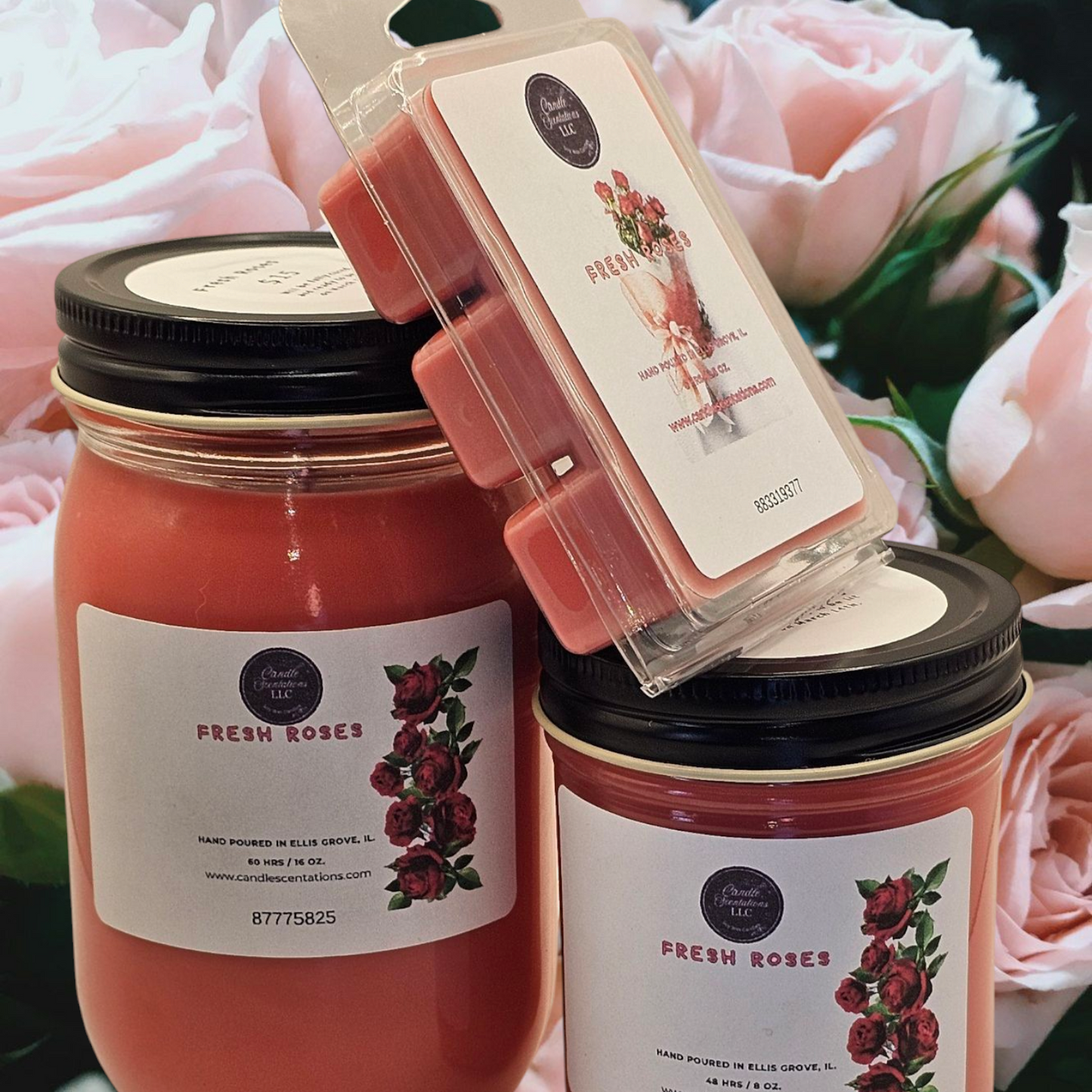 Fresh Roses 16oz. Candle
