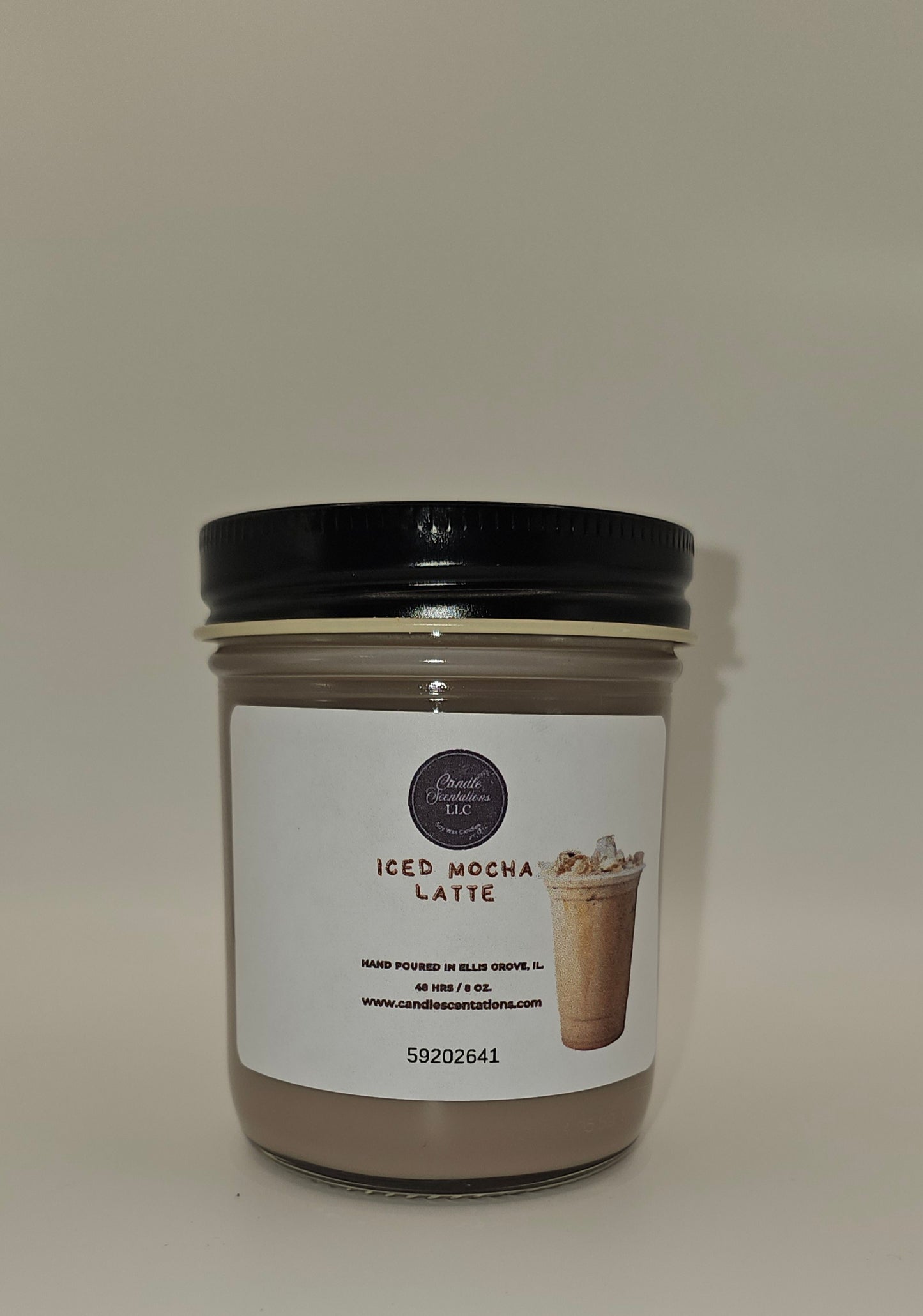 Iced Mocha Latte 8 oz. Candle