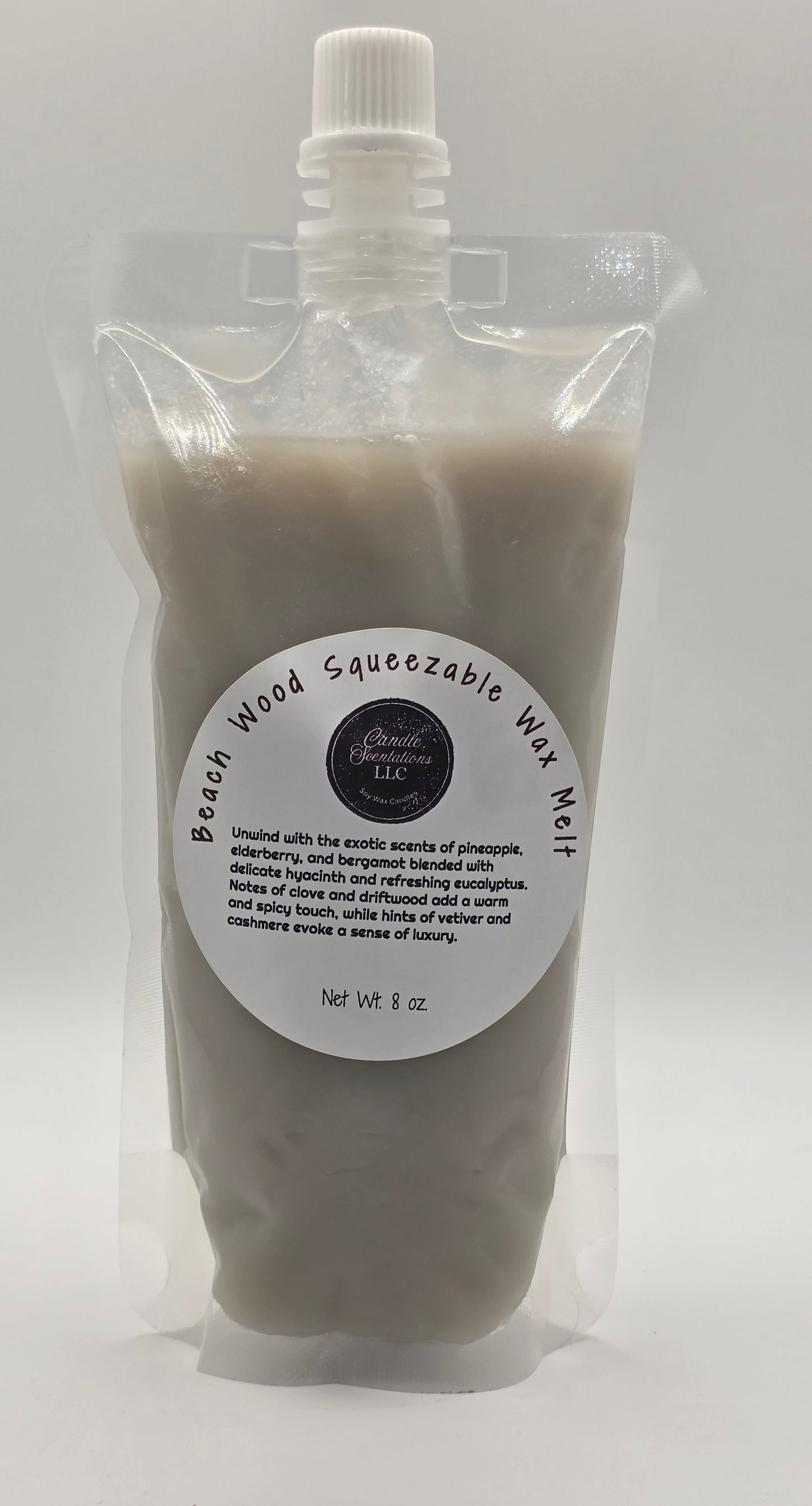 Beach Wood 8 oz. Squeezable Wax Melt