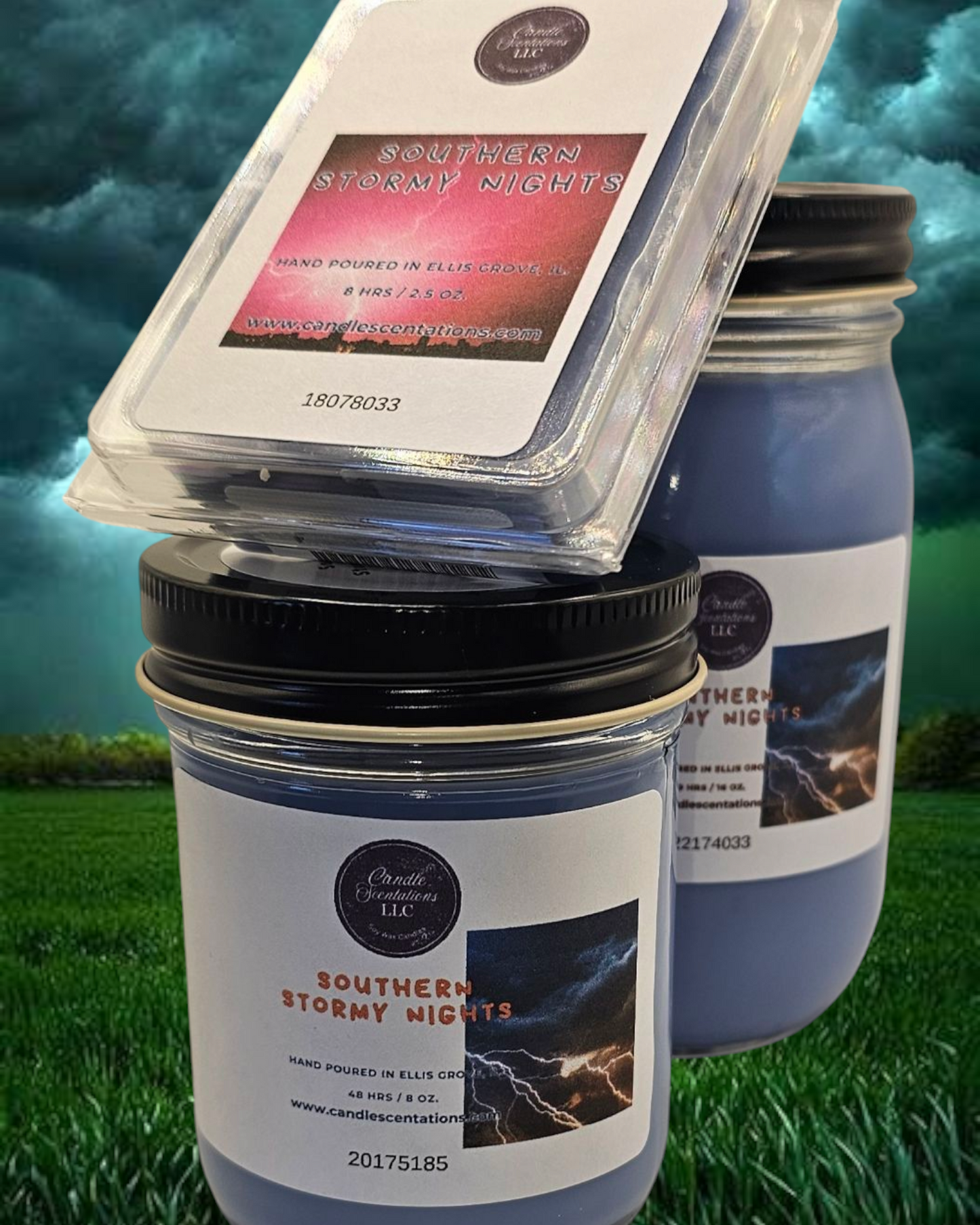 Southern Stormy Nights 16oz. Candle