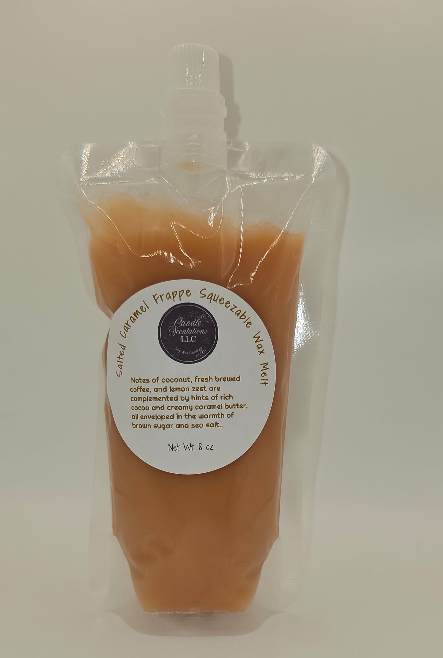 Salted Caramel Frappe 8 oz. Squeezable Wax Melt