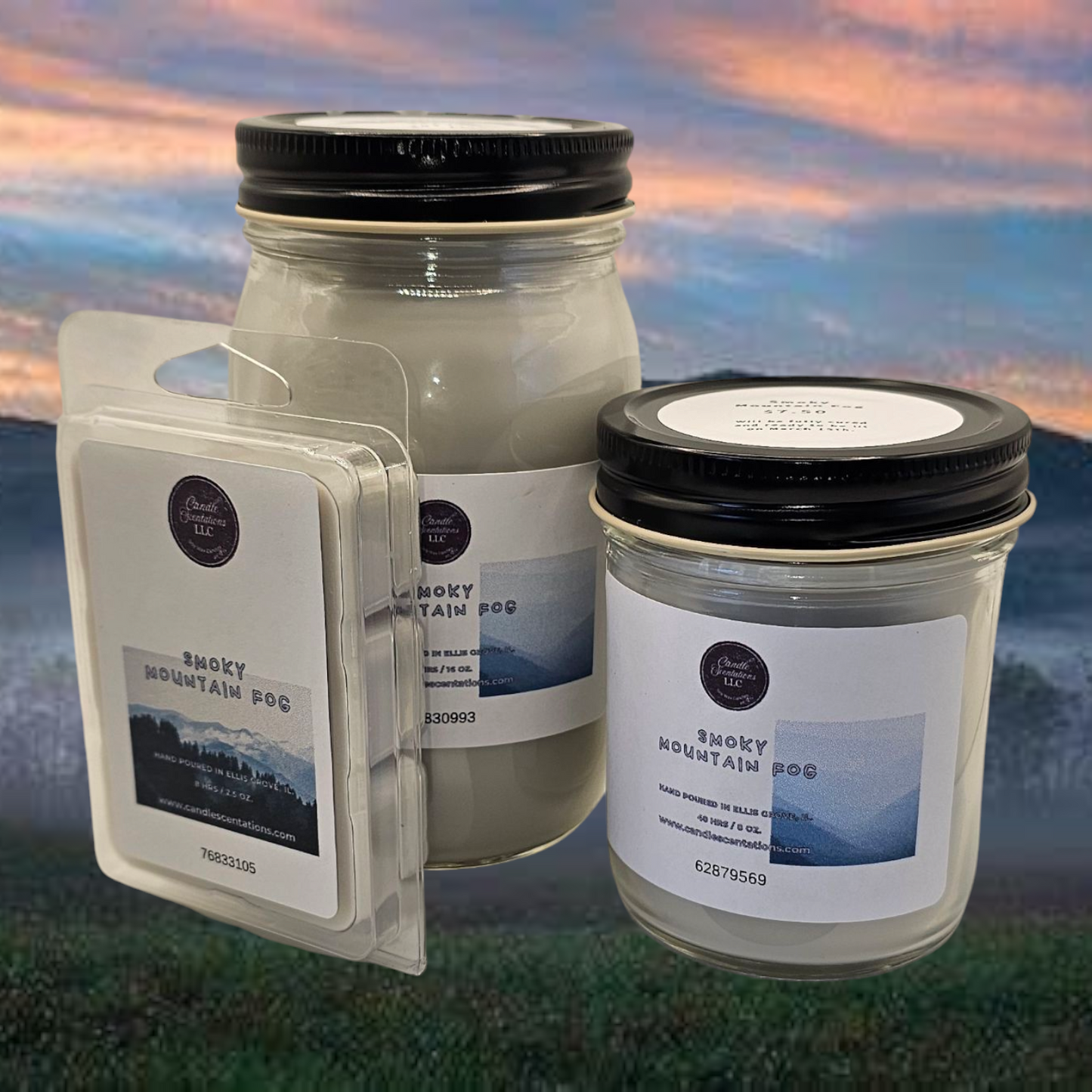 Smoky Mountain Fog 8 oz. Candle