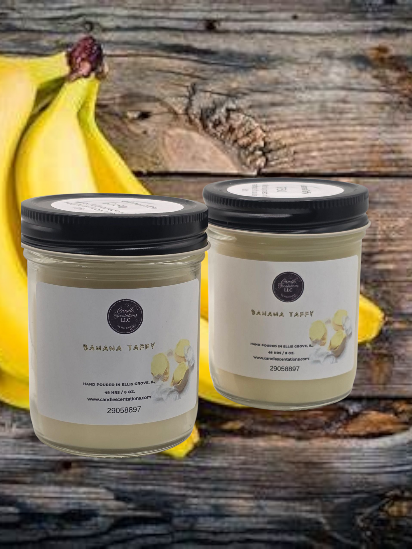 Banana Taffy 8 oz. Candle