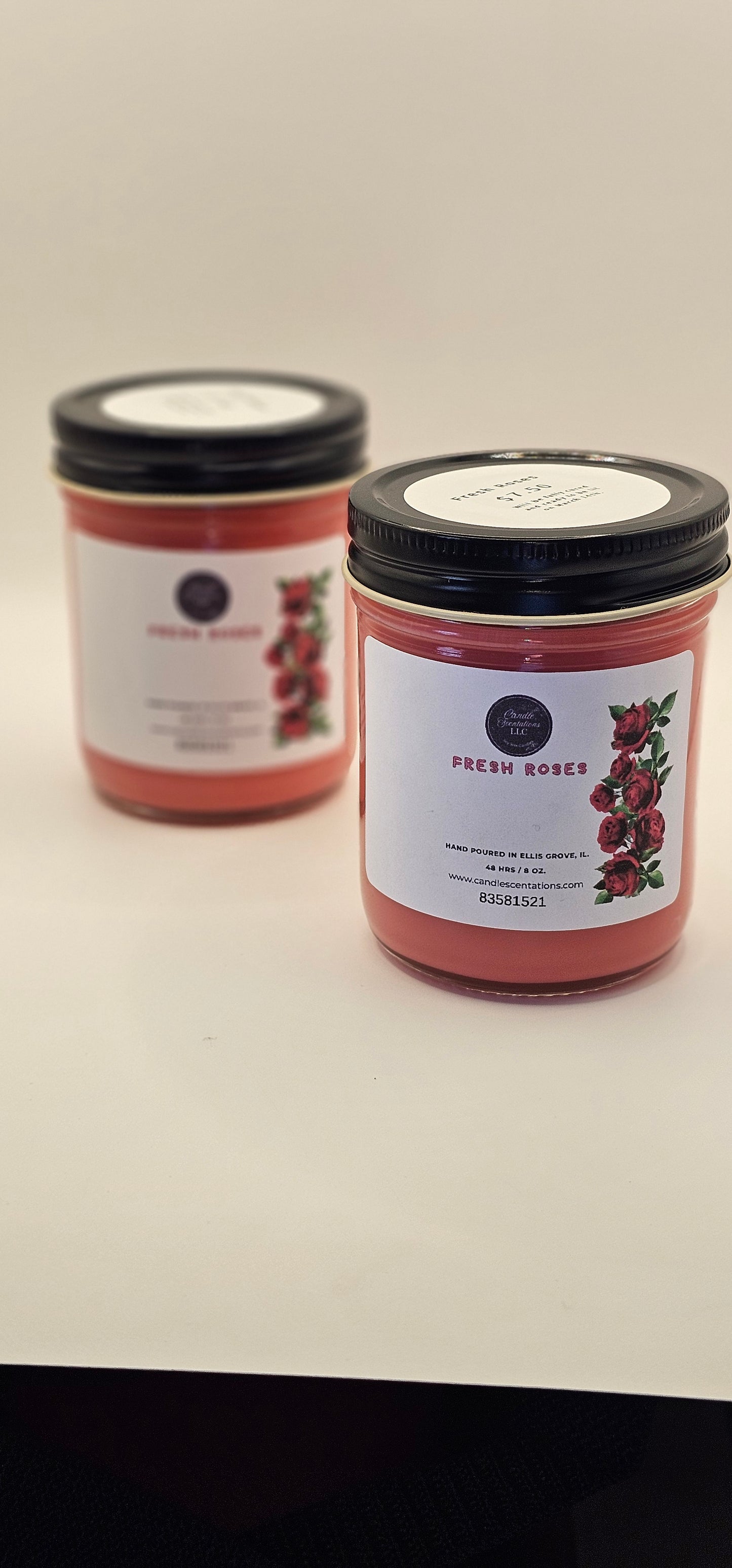 Fresh Roses 8oz. Candle