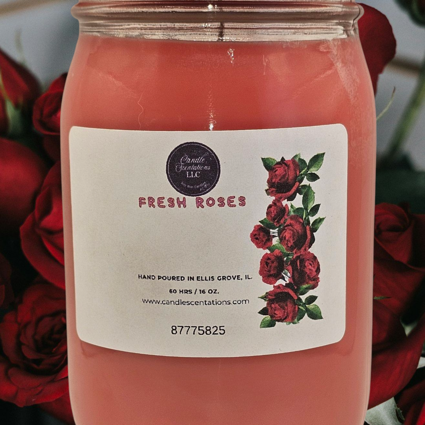 Fresh Roses 16oz. Candle