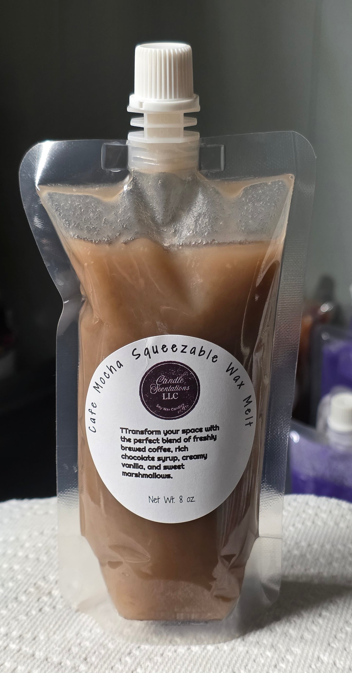Cafe Mocha 8 oz. Squeezable Wax Melt