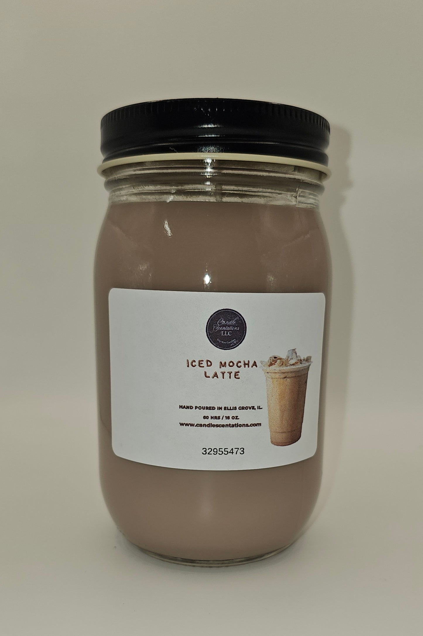 Iced Mocha Latte 16 oz. Candle