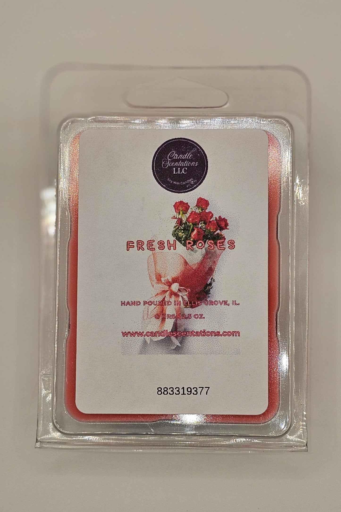 Fresh Roses 2.5oz. Wax Melt