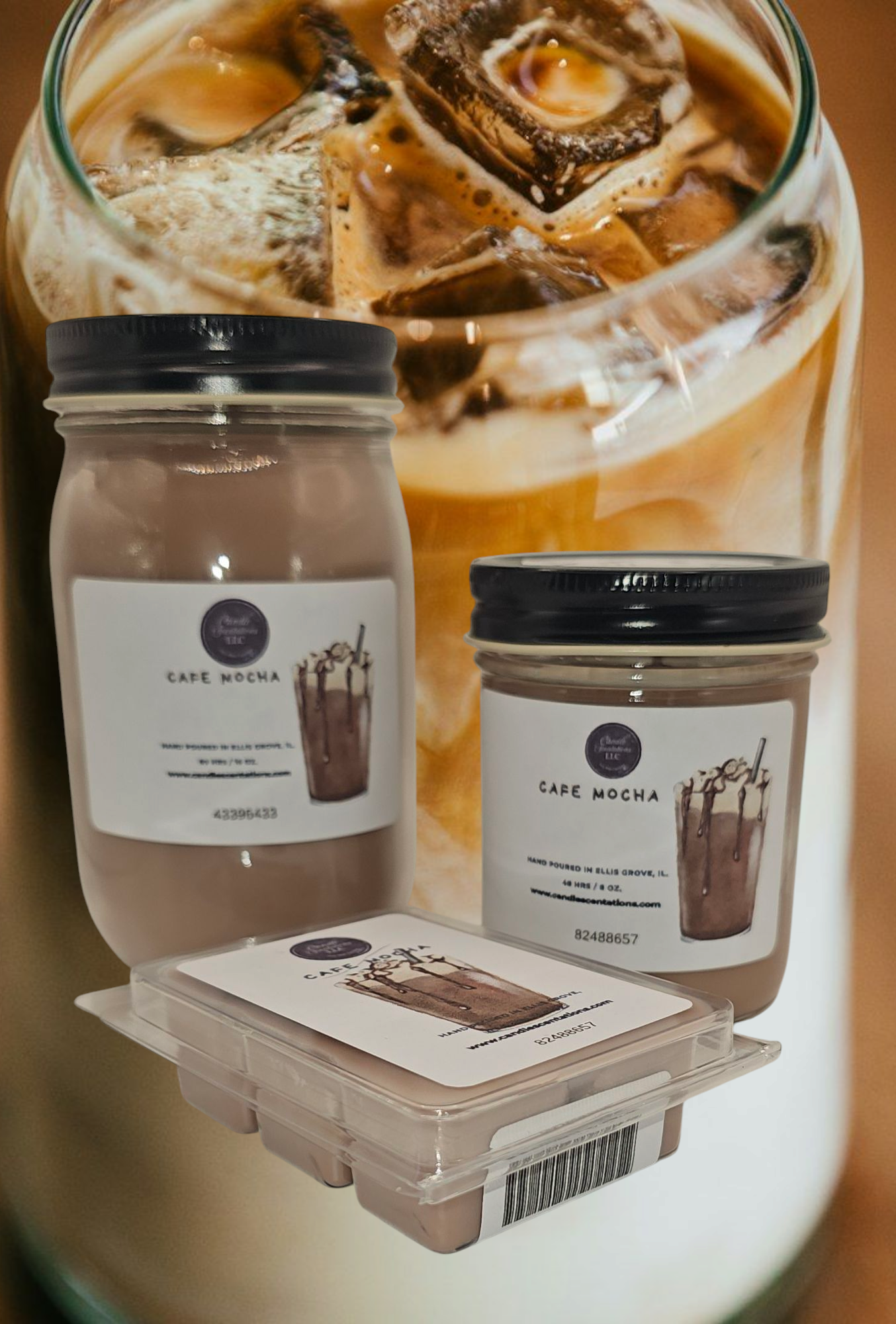 Cafe Mocha 8 oz. Candle