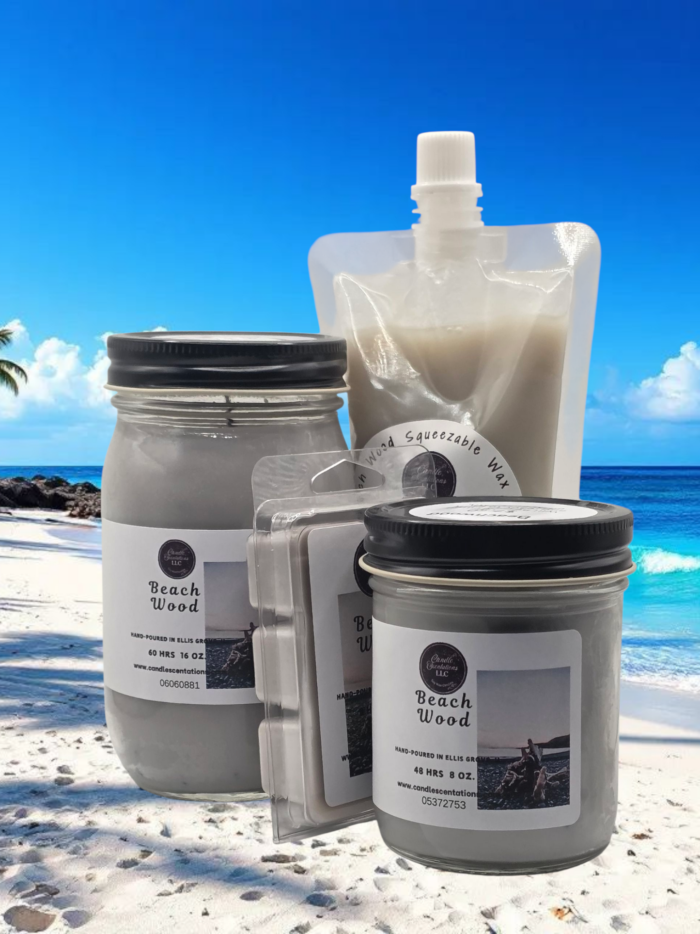 Beach Wood 8oz. Candle