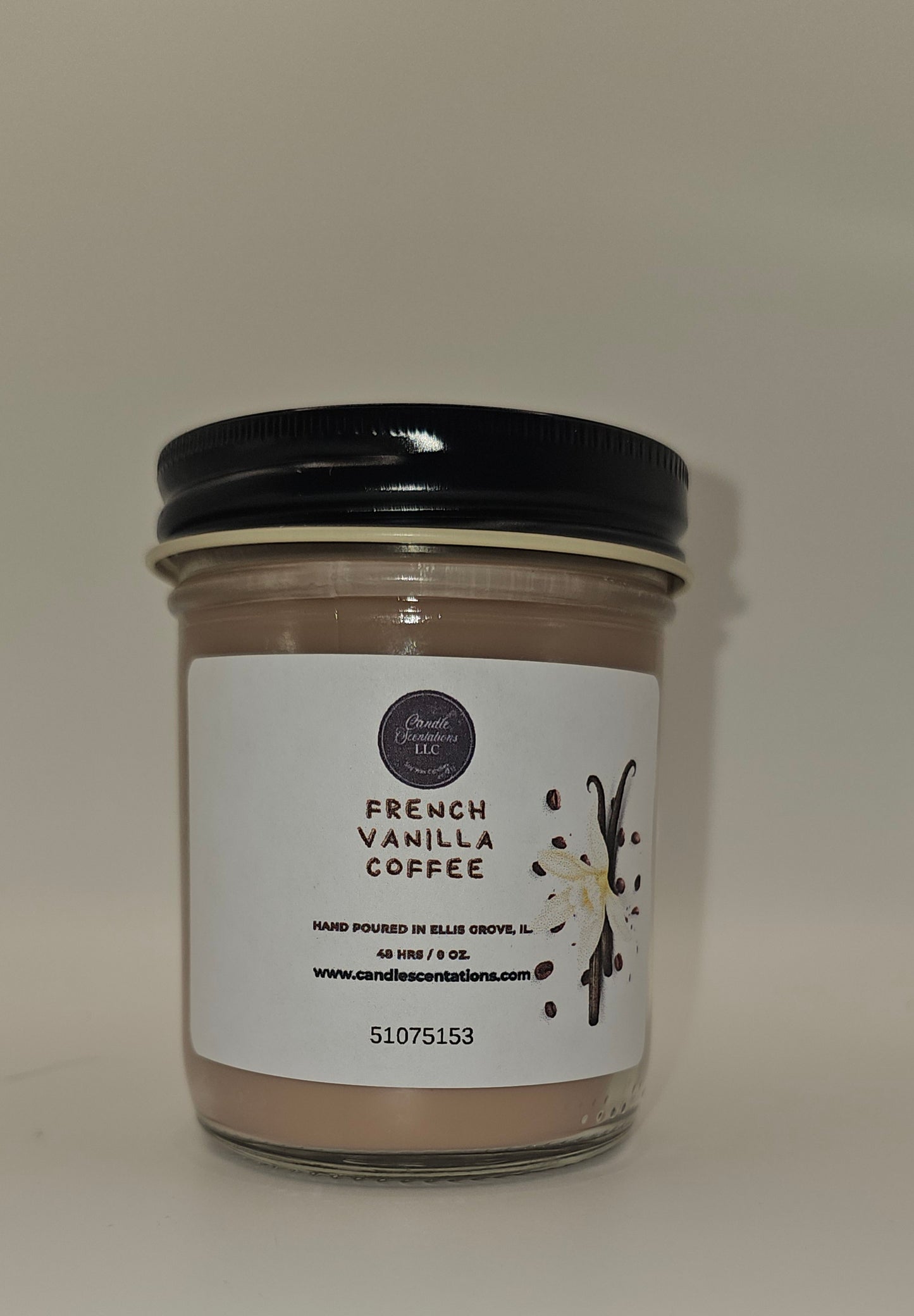 French Vanilla Coffee 8 oz. Candle