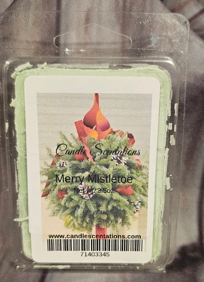 Merry Mistletoe 2.5 oz Wax Melt - Candle Scentations